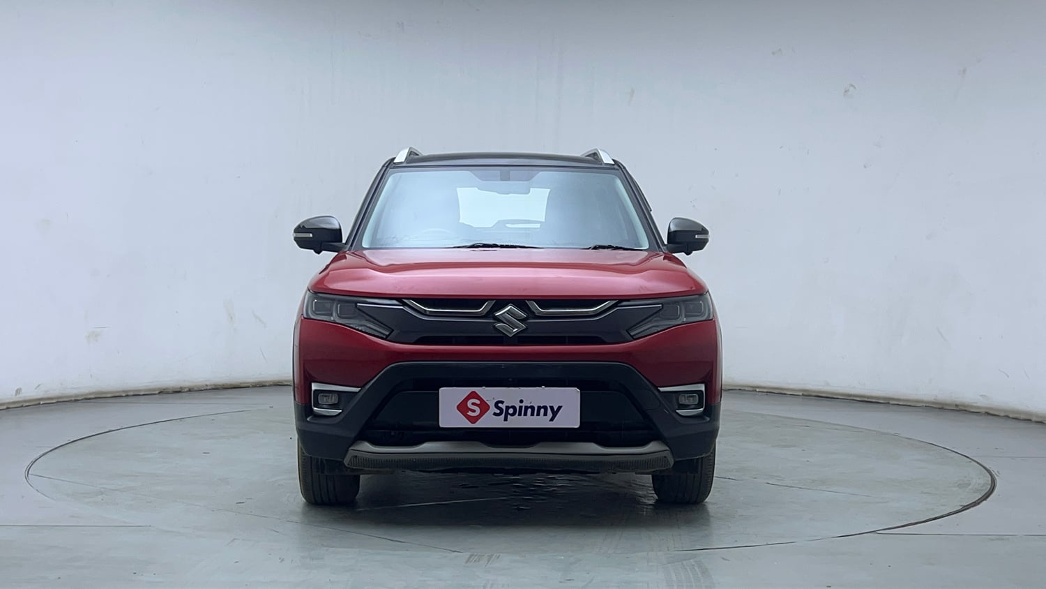 Used 2023 Maruti Suzuki Brezza Zxi Plus Dual Tone Petrol Manual exterior FRONT VIEW