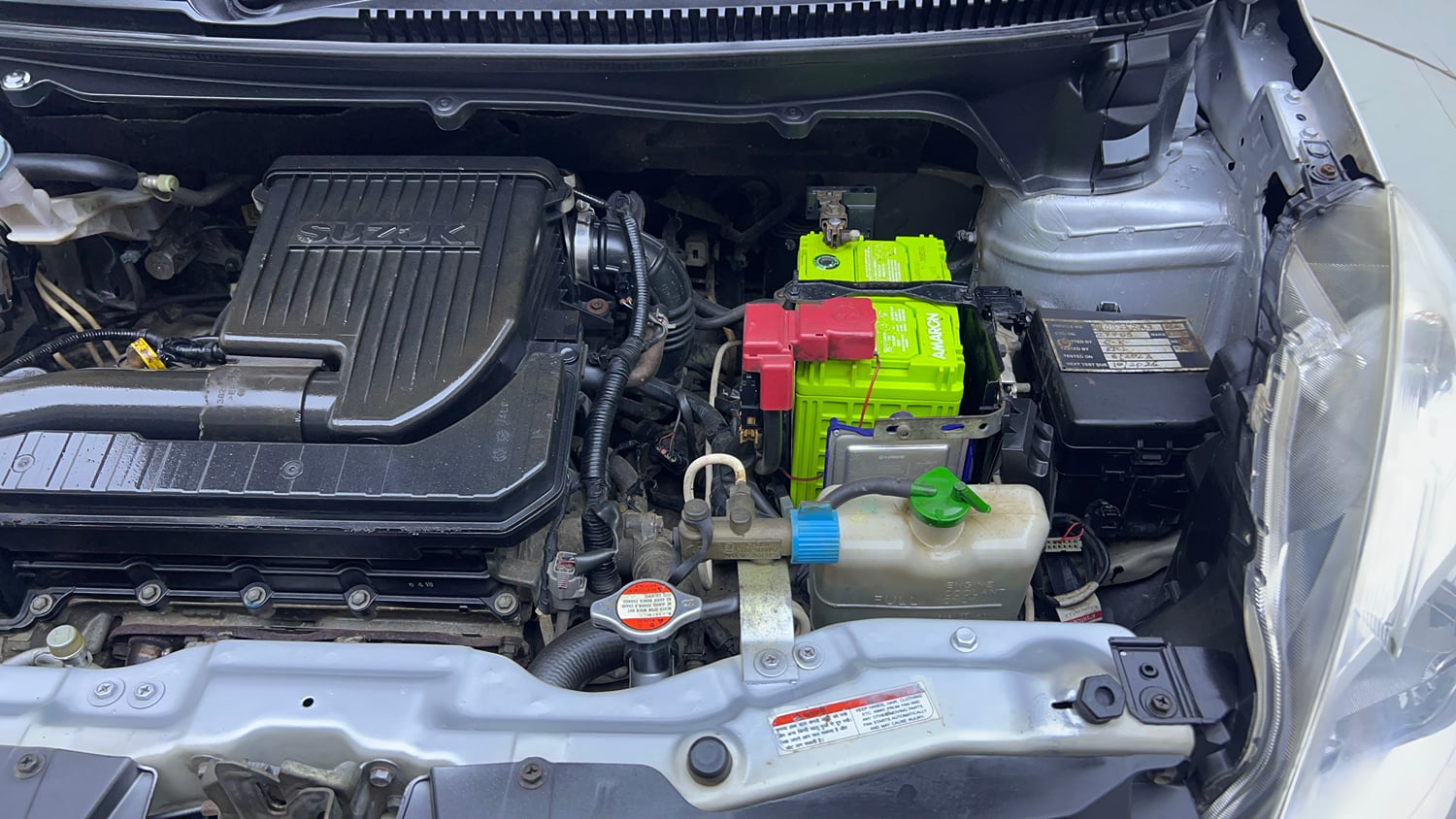 Used 2018 Maruti Suzuki Ertiga VXI CNG (Outside Fitted) Cng Manual engine ENGINE LEFT SIDE VIEW