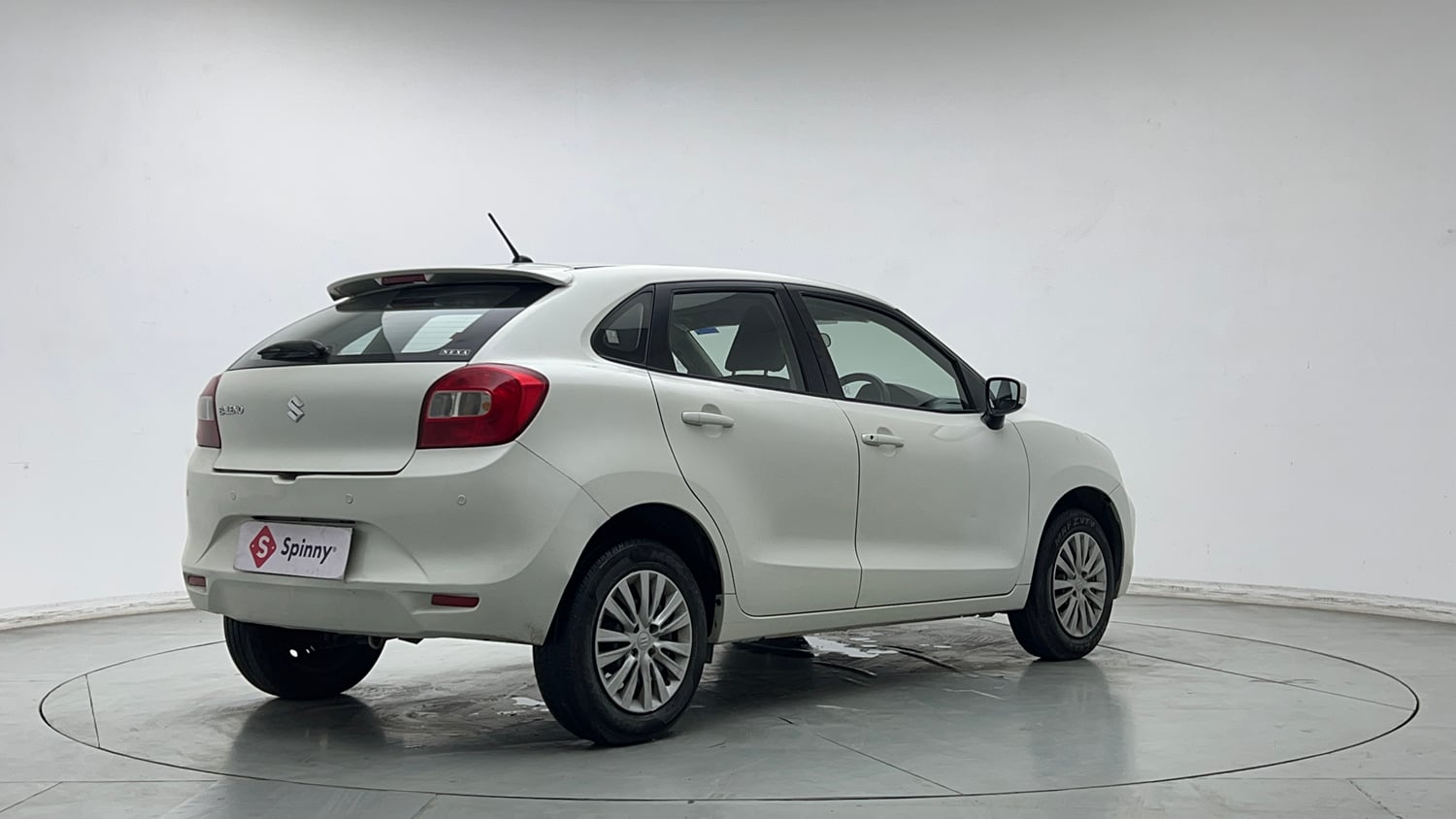 Used 2021 Maruti Suzuki Baleno Delta Petrol Manual exterior RIGHT REAR CORNER VIEW