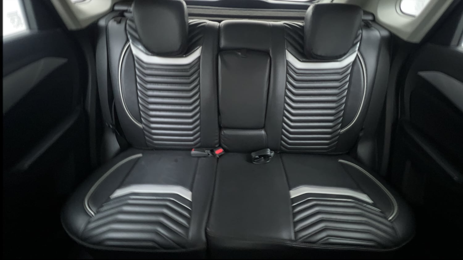 Used 2021 Maruti Suzuki Vitara Brezza ZXi AT SHVS Petrol Automatic interior REAR SEAT CONDITION VIEW