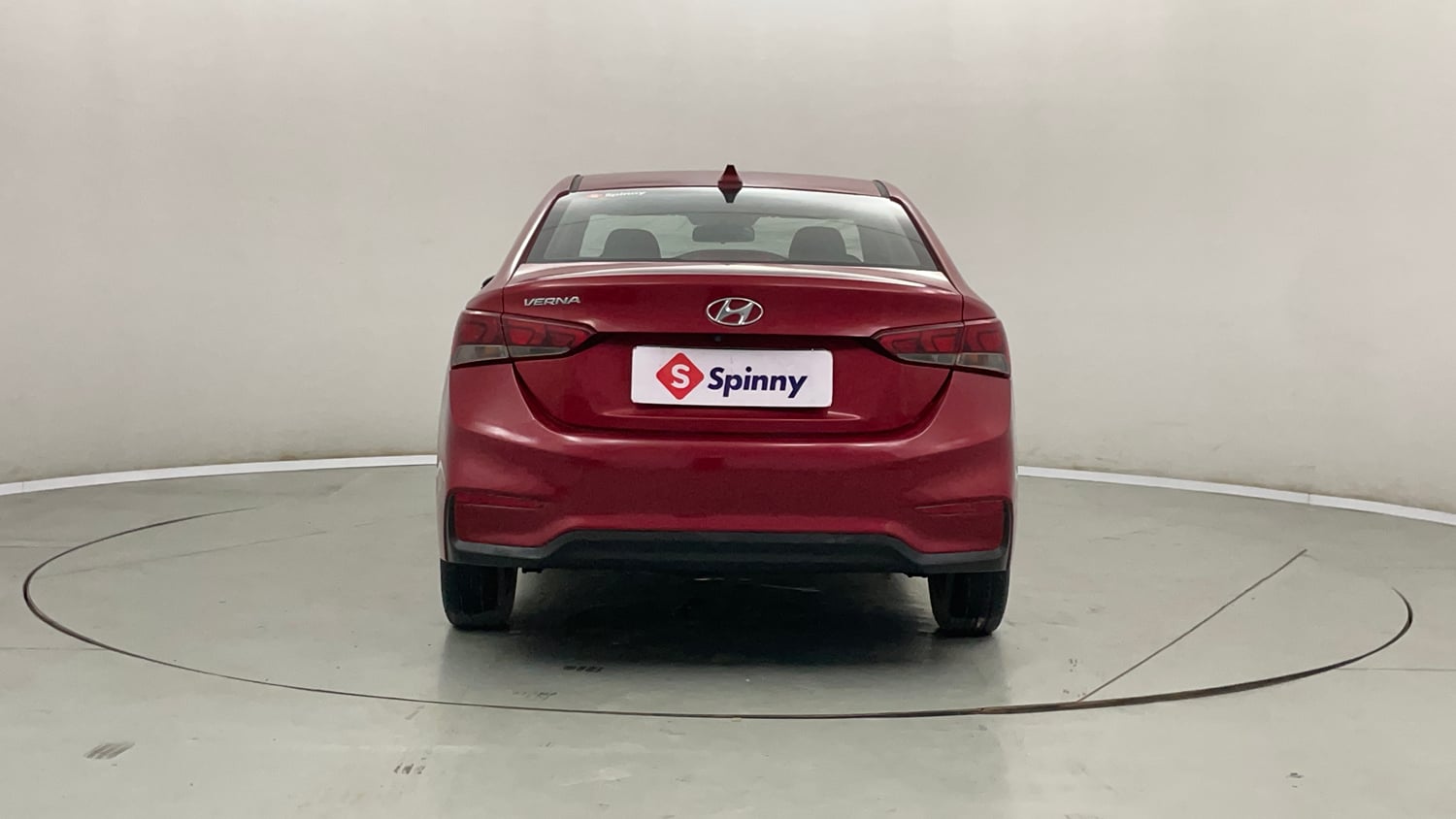 Used 2018 Hyundai Verna EX 1.4 VTVT Petrol Manual exterior BACK VIEW