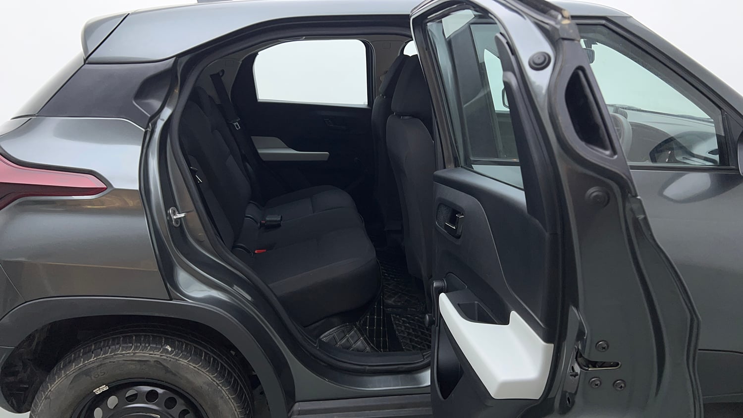 Used 2023 Tata Punch Pure MT Petrol Manual interior RIGHT SIDE REAR DOOR CABIN VIEW