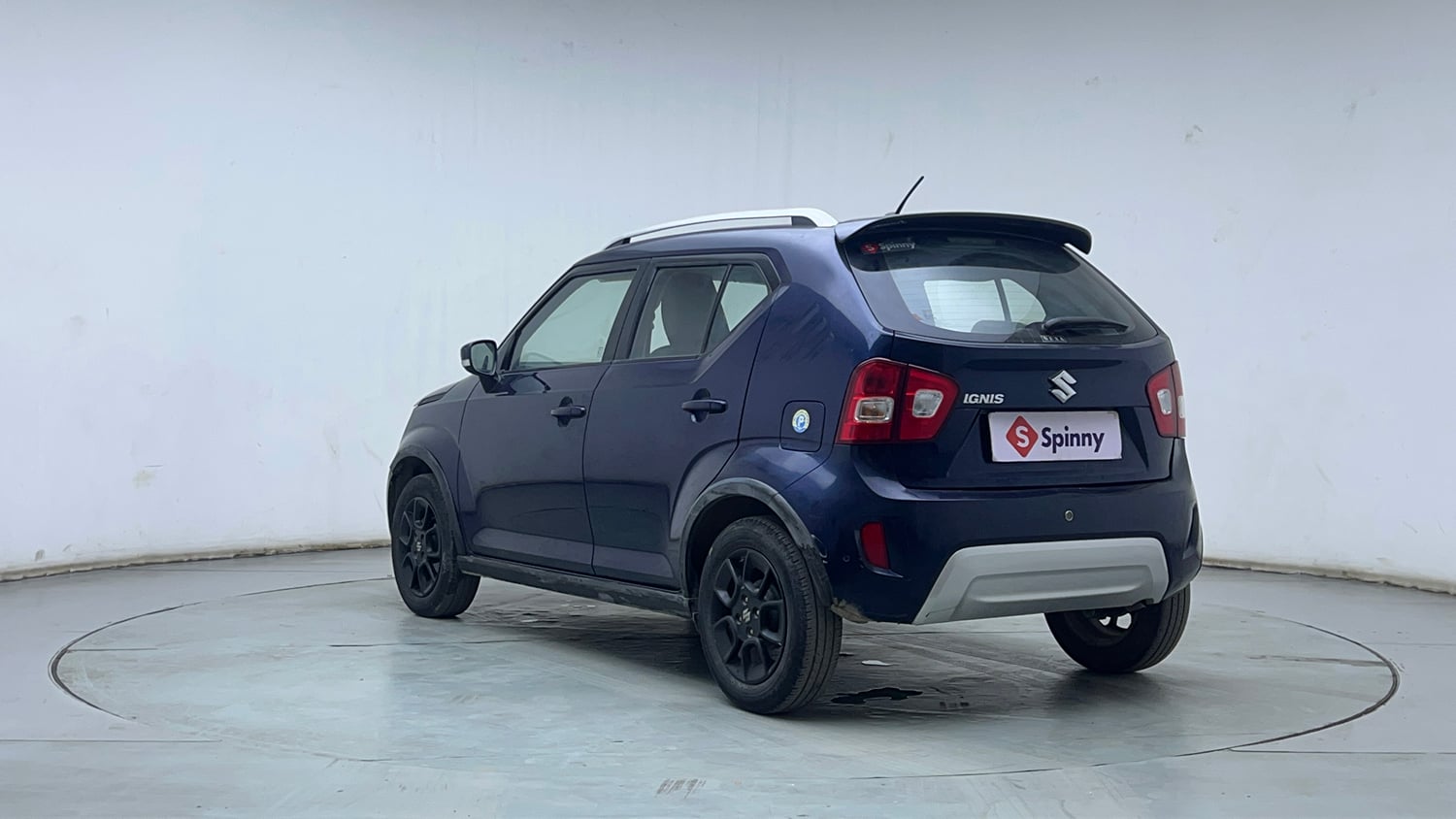 Used 2023 Maruti Suzuki Ignis Zeta 1.2 AMT Petrol Automatic exterior LEFT REAR CORNER VIEW