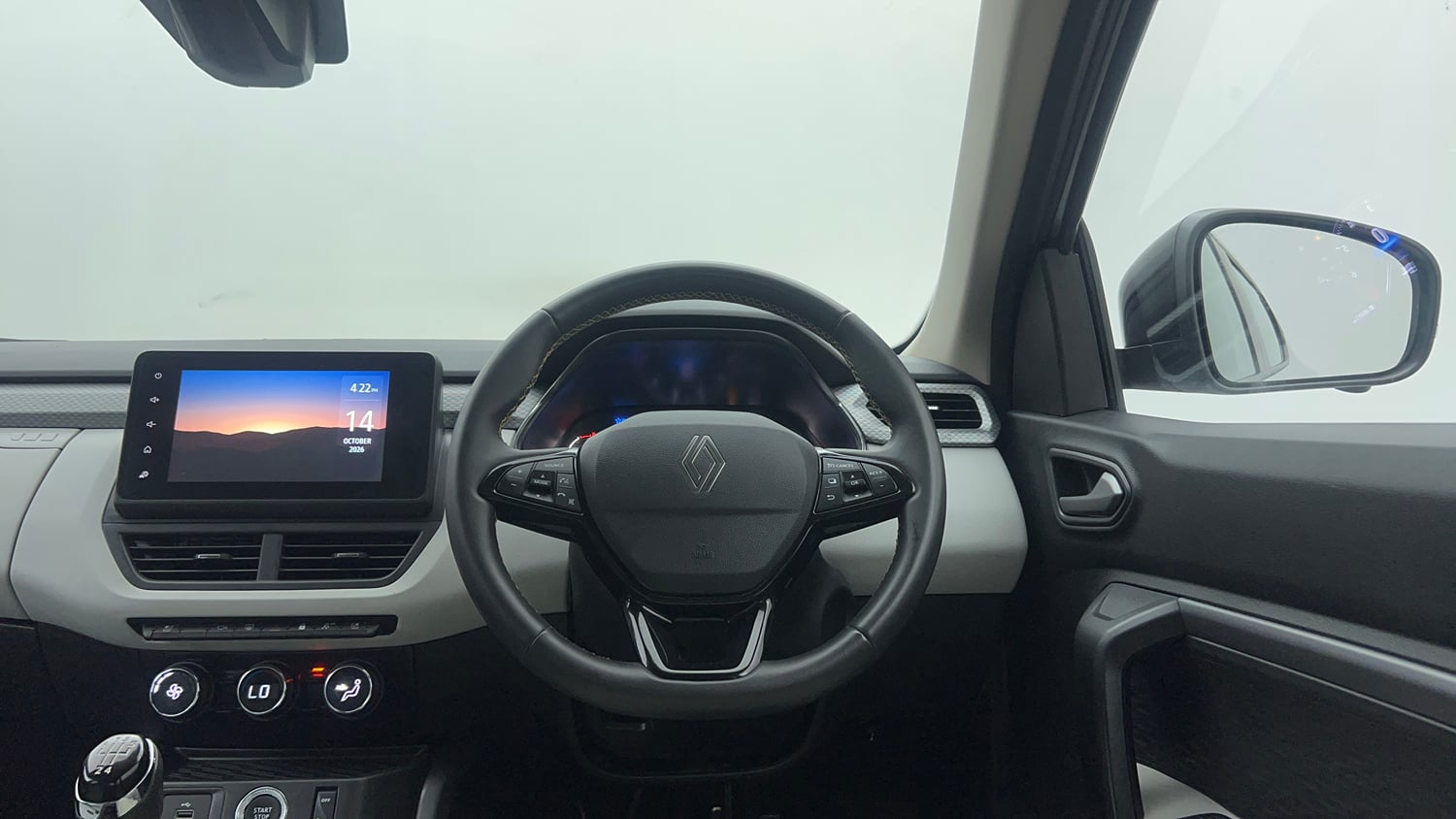Used 2026 Renault Kiger Emotion MT Petrol Manual interior STEERING VIEW