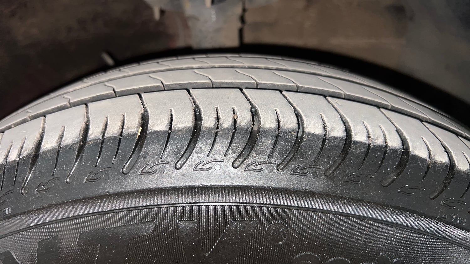 Used 2021 Hyundai Santro Sportz Petrol Manual tyres RIGHT FRONT TYRE TREAD VIEW