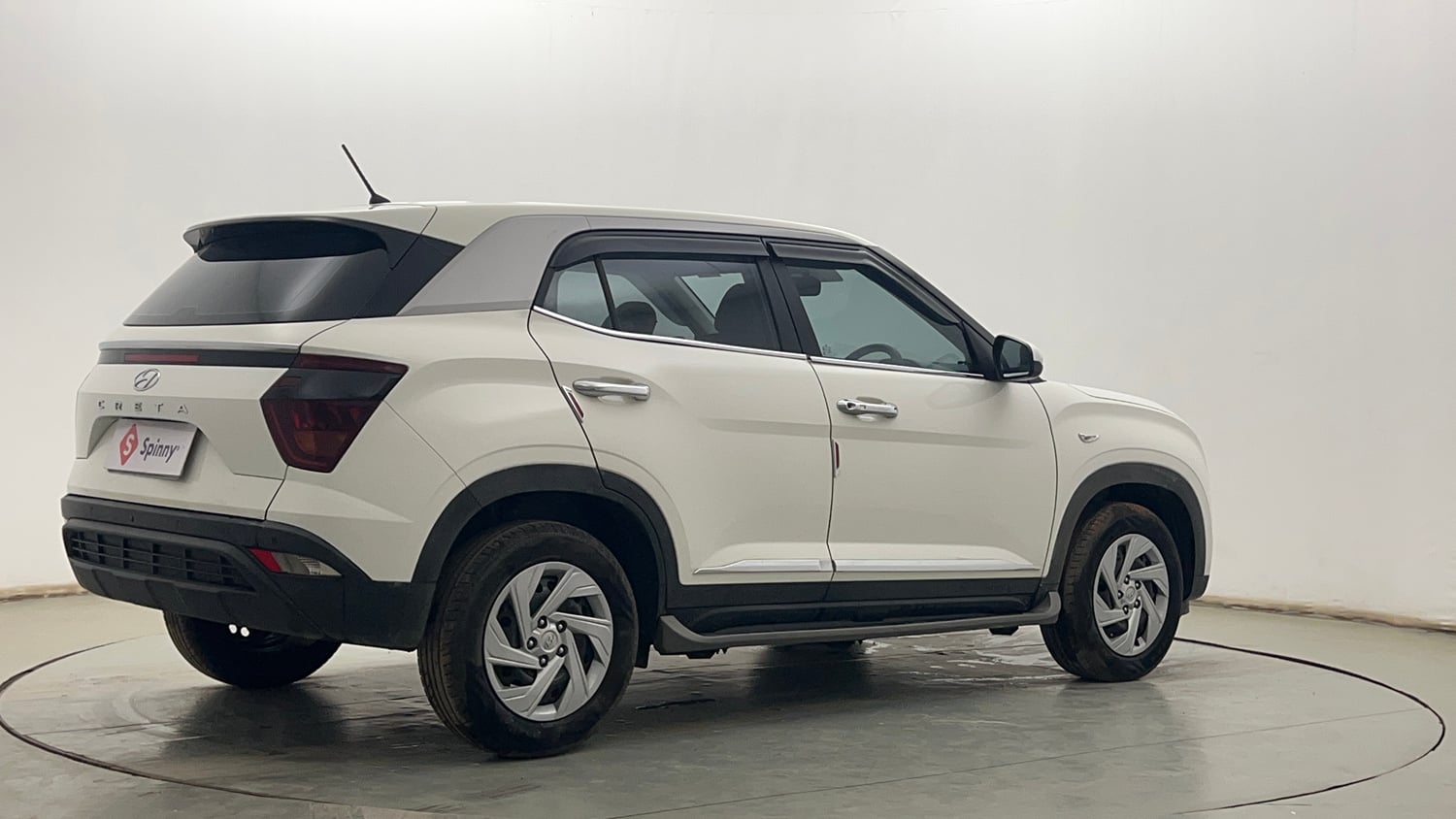 Used 2022 Hyundai Creta E 1.5 Diesel Diesel Manual exterior RIGHT REAR CORNER VIEW