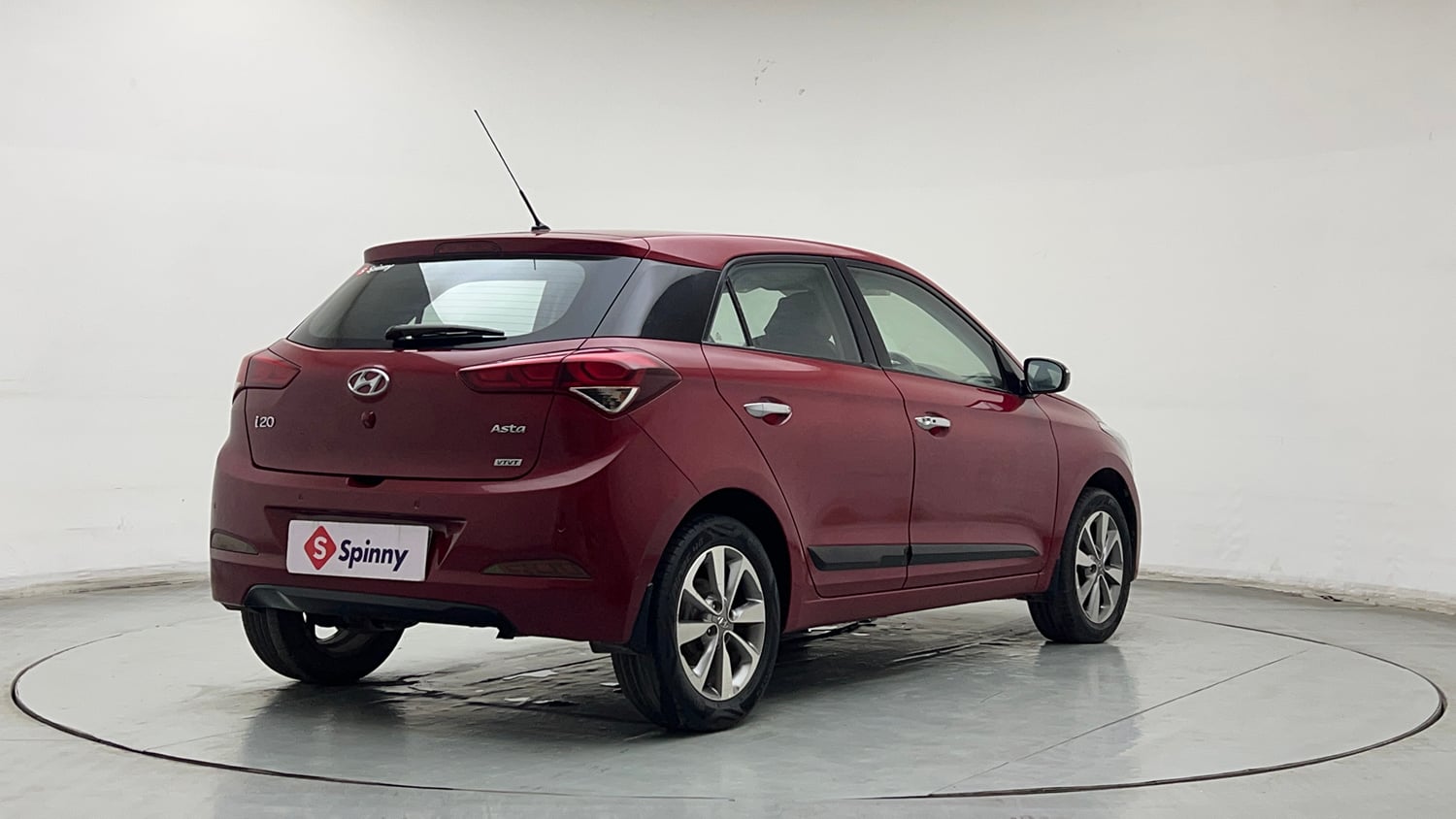 Used 2015 Hyundai Elite i20 Asta 1.2 Petrol Manual exterior RIGHT REAR CORNER VIEW