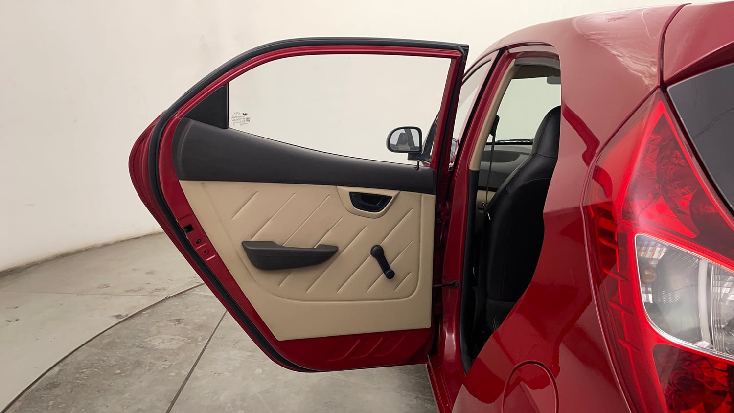 Used 2015 Hyundai Eon D-Lite + Petrol Manual interior LEFT REAR DOOR OPEN VIEW