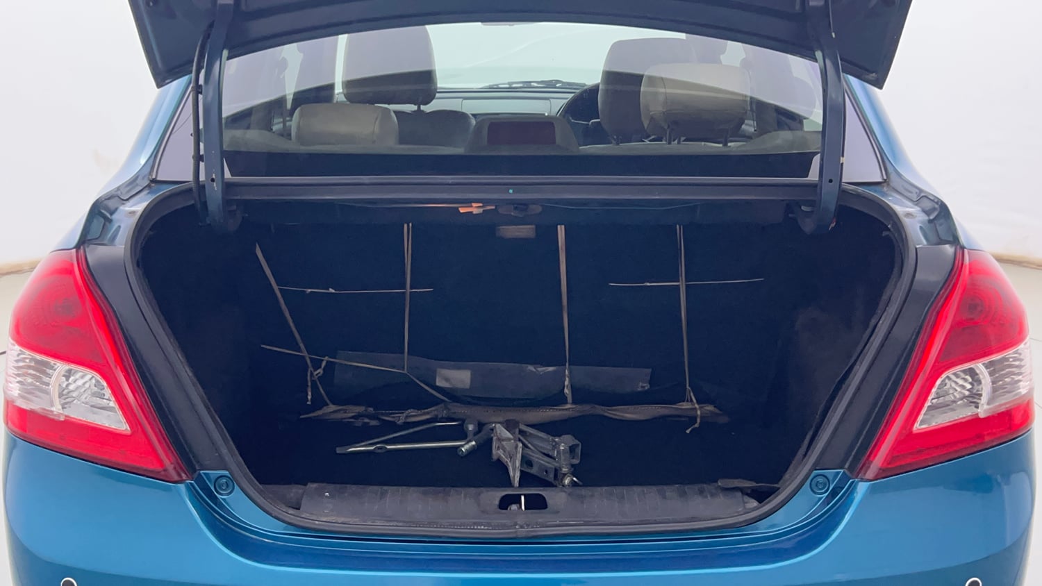 Used 2013 Maruti Suzuki Swift Dzire VXI Petrol Manual interior DICKY INSIDE VIEW