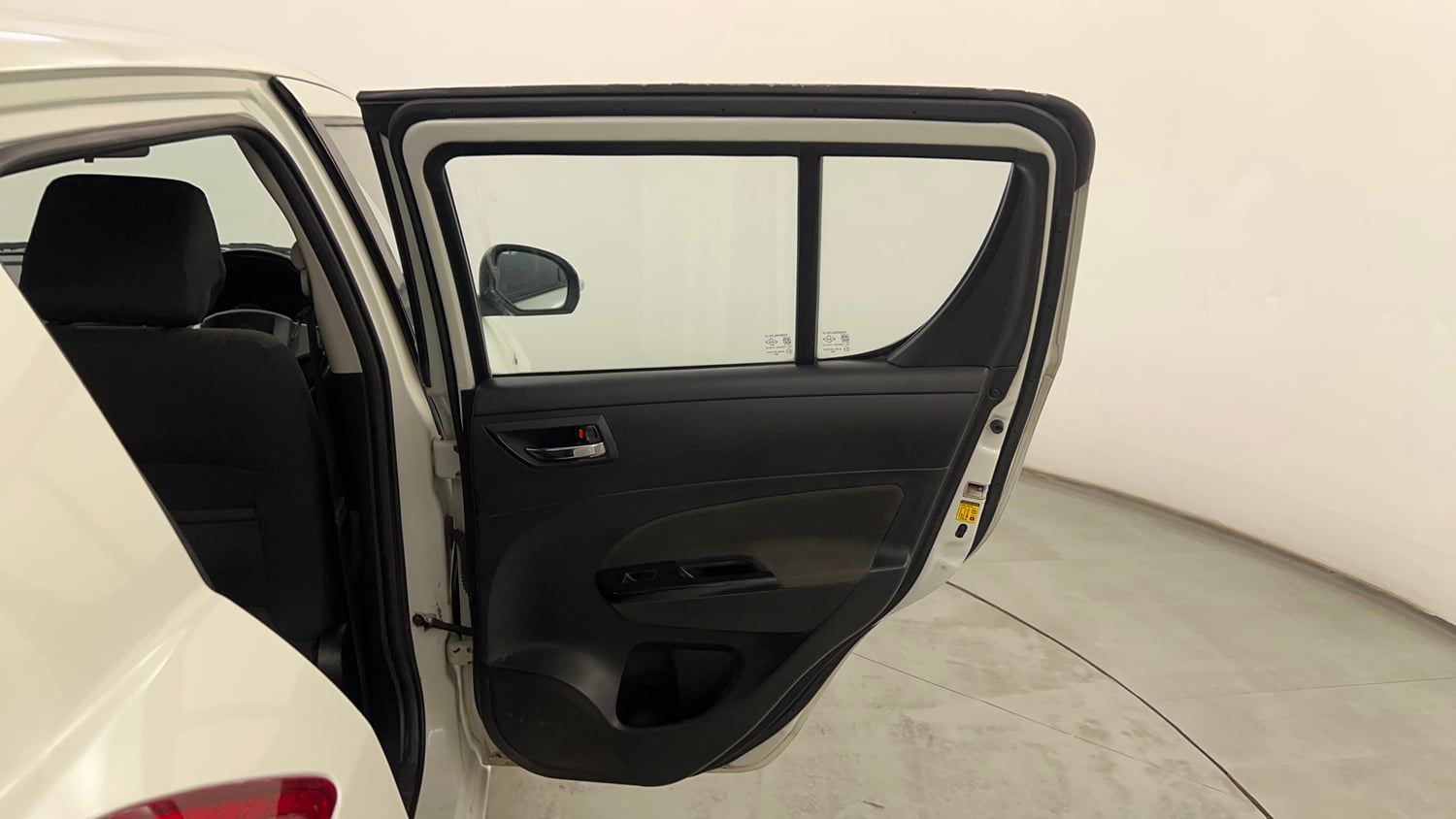 Used 2017 Maruti Suzuki Swift VXi Petrol Manual interior RIGHT REAR DOOR OPEN VIEW