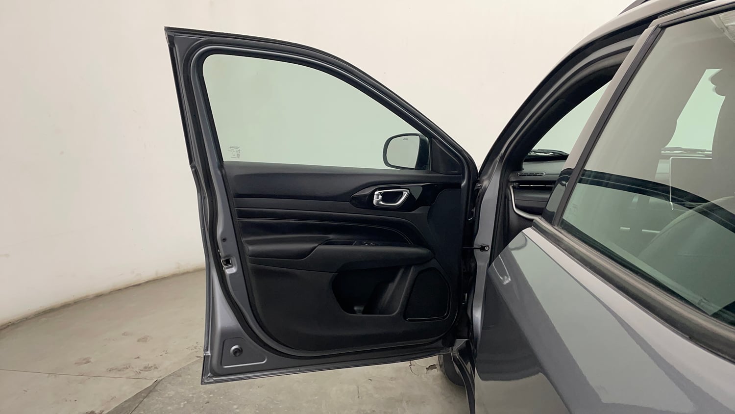 Used 2022 Jeep Compass 5th Anniversary Edition 1.4 Petrol DCT Petrol Automatic interior LEFT FRONT DOOR OPEN VIEW