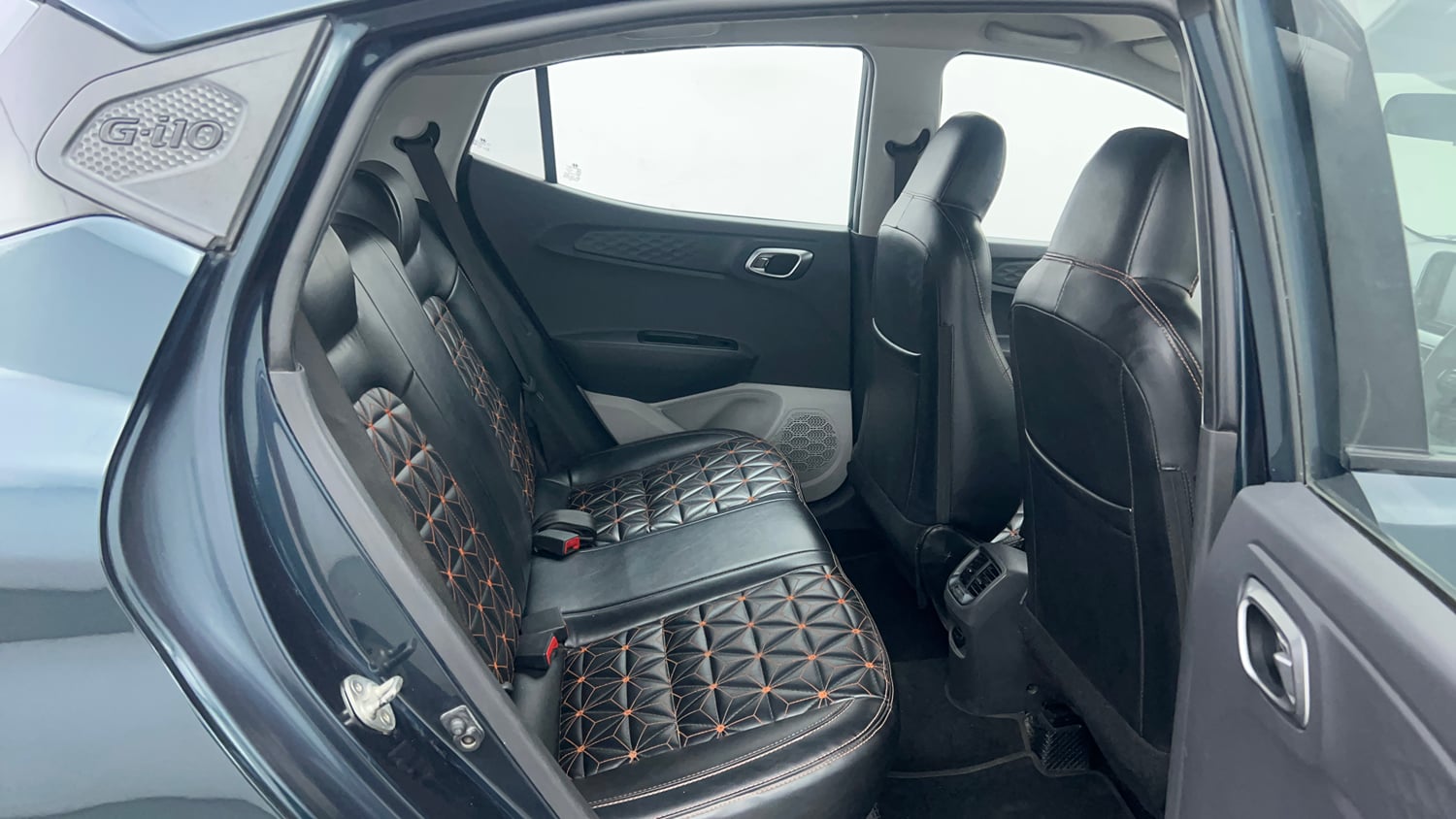 Used 2022 Hyundai Grand i10 Nios Sportz AMT 1.2 CRDi Diesel Automatic interior RIGHT SIDE REAR DOOR CABIN VIEW