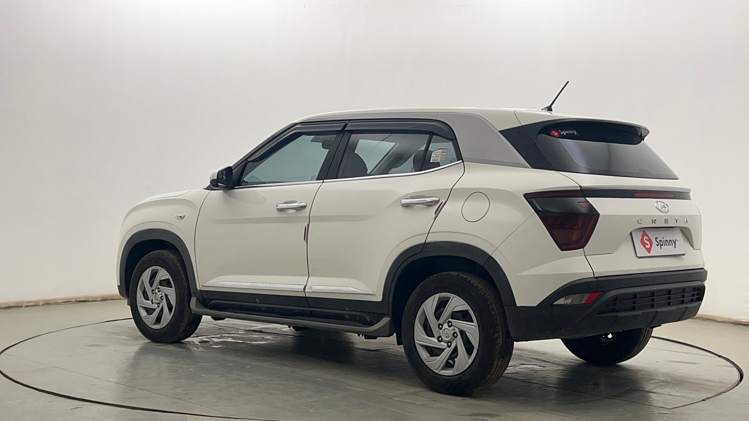 Used 2022 Hyundai Creta E 1.5 Diesel Diesel Manual exterior LEFT REAR CORNER VIEW