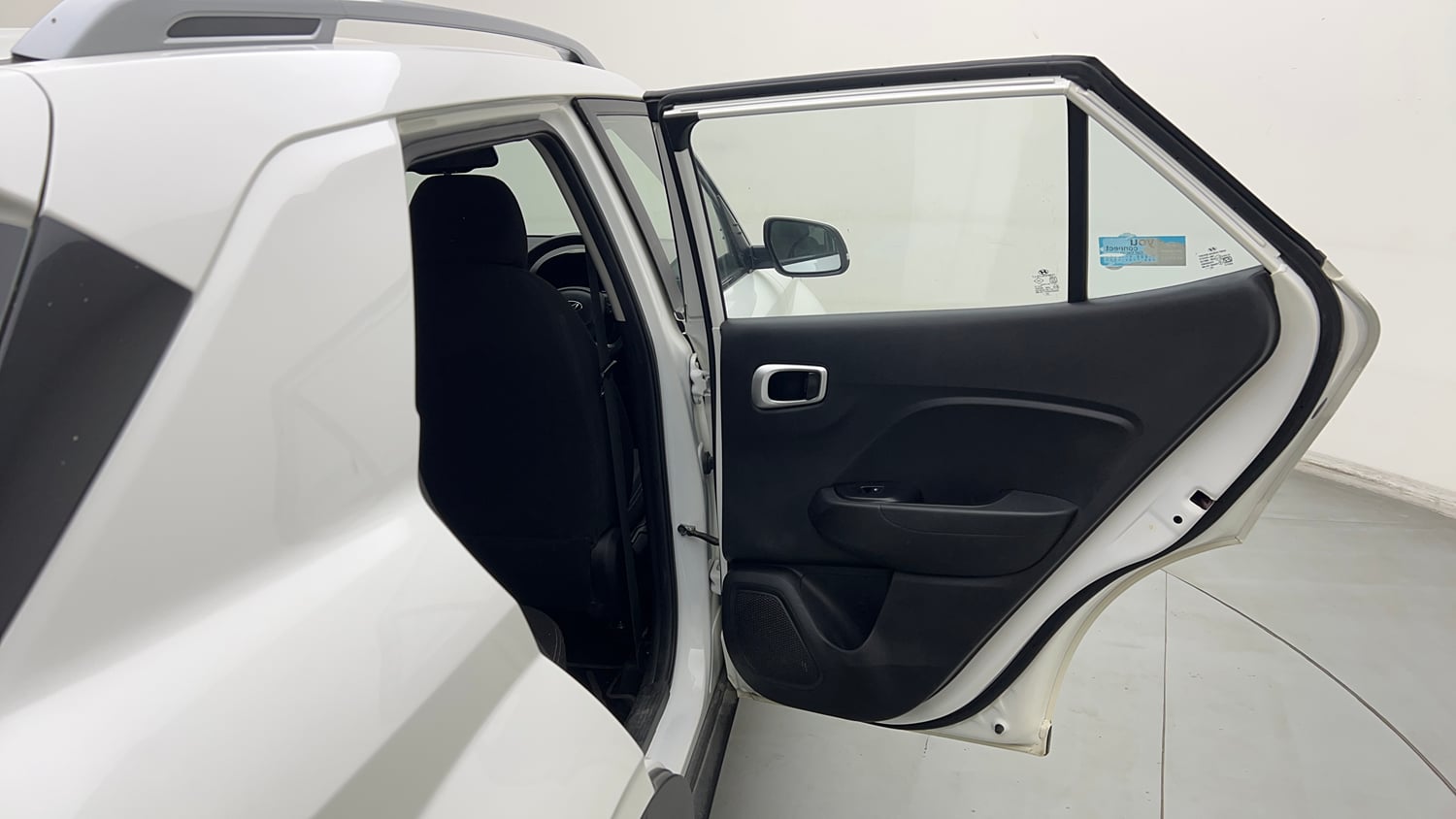 Used 2021 Hyundai Venue SX Plus 1.0 Turbo DCT Petrol Automatic interior RIGHT REAR DOOR OPEN VIEW