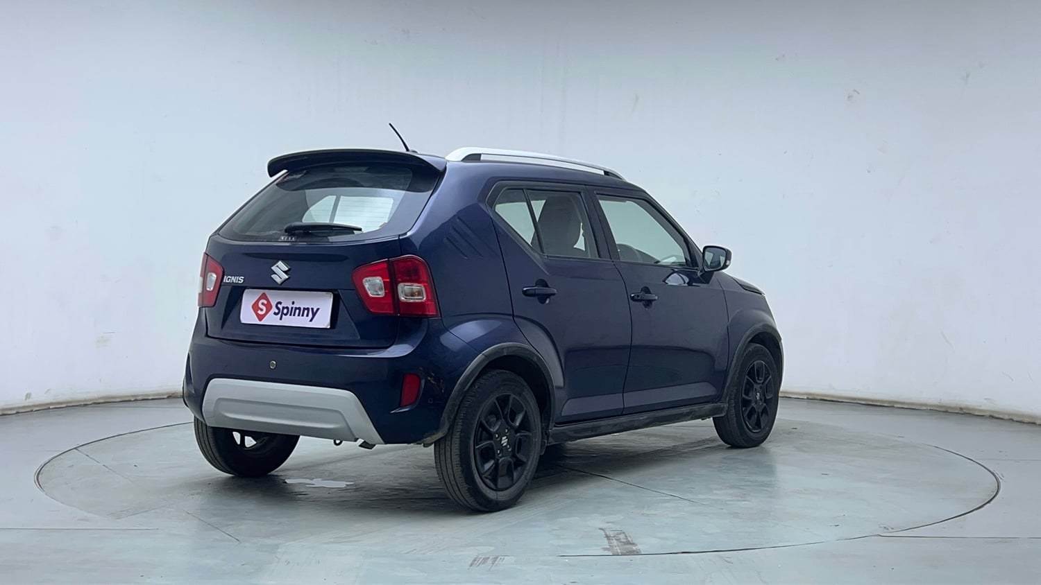 Used 2023 Maruti Suzuki Ignis Zeta 1.2 AMT Petrol Automatic exterior RIGHT REAR CORNER VIEW