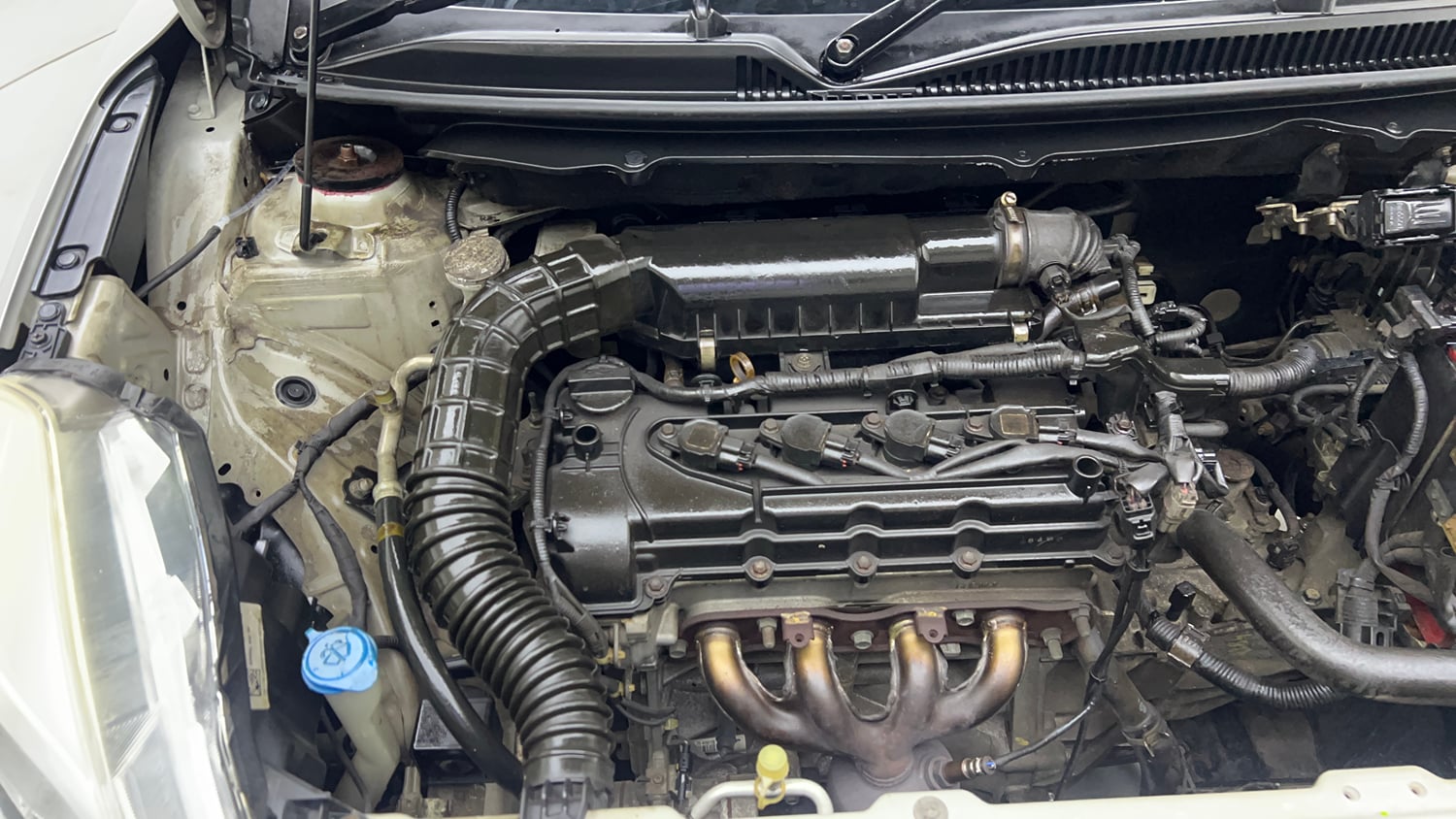 Used 2016 Maruti Suzuki Baleno Delta 1.2 Petrol Manual engine ENGINE RIGHT SIDE VIEW