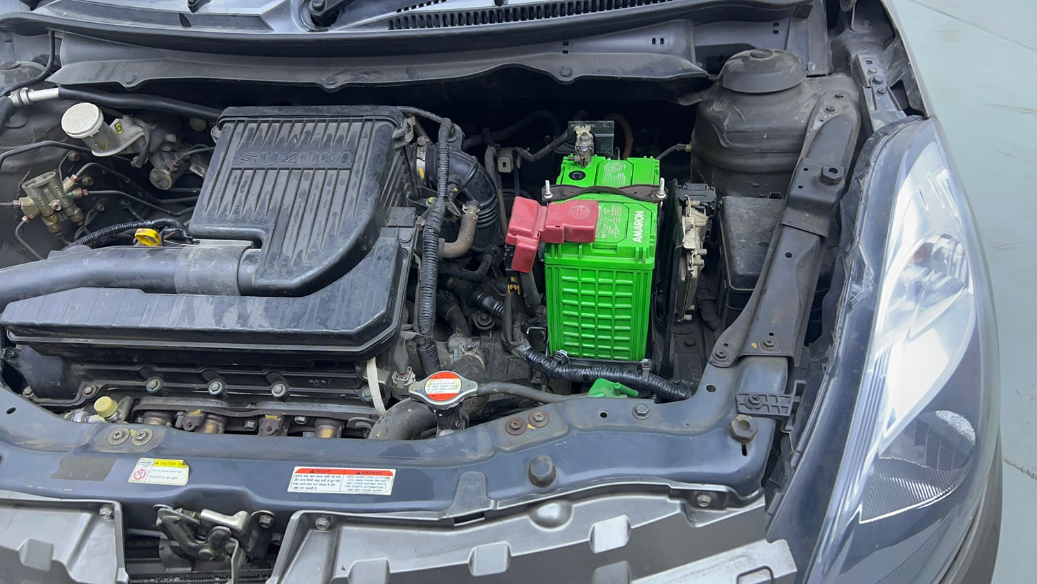 Used 2015 Maruti Suzuki Swift Dzire VXI Petrol Manual engine ENGINE LEFT SIDE VIEW