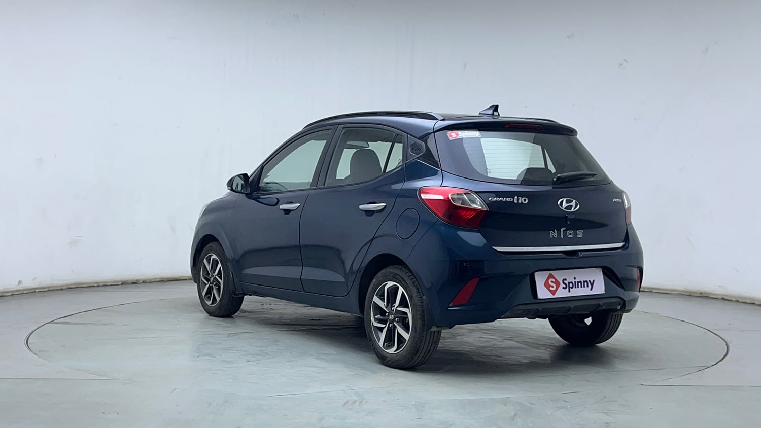 Used 2020 Hyundai Grand i10 Nios Asta AMT 1.2 Kappa VTVT Petrol Automatic exterior LEFT REAR CORNER VIEW