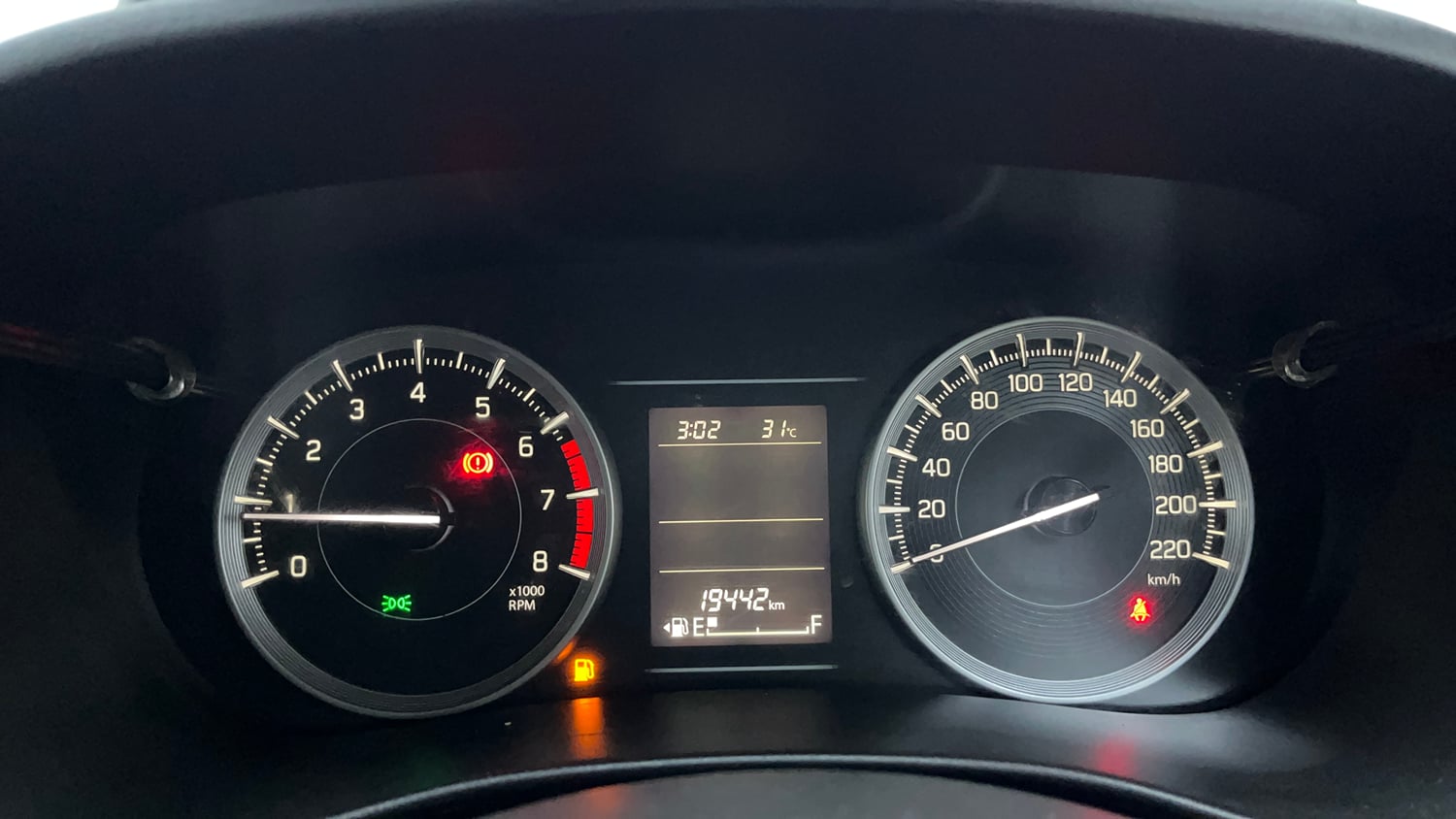 Used 2022 Maruti Suzuki Baleno Delta MT Petrol Manual interior CLUSTERMETER VIEW