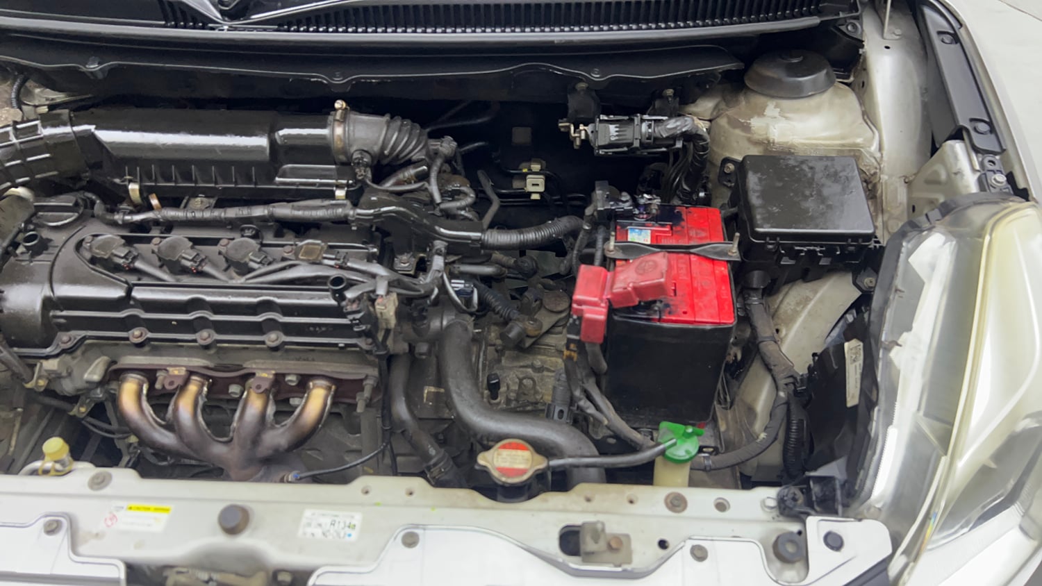 Used 2016 Maruti Suzuki Baleno Delta 1.2 Petrol Manual engine ENGINE LEFT SIDE VIEW