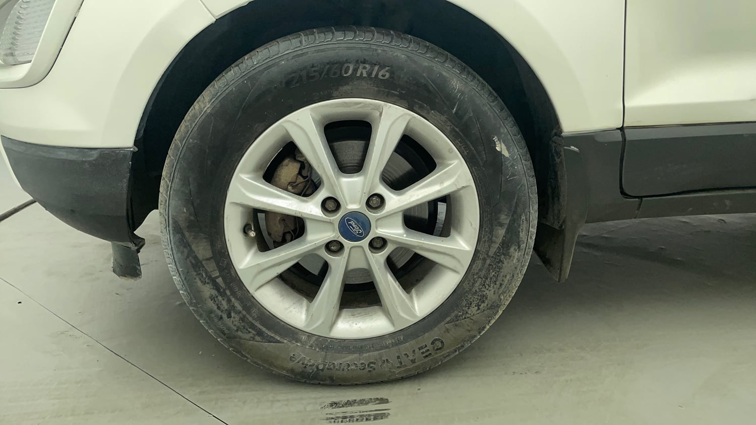 Used 2019 Ford EcoSport Titanium 1.5L TDCi Diesel Manual tyres LEFT FRONT TYRE RIM VIEW