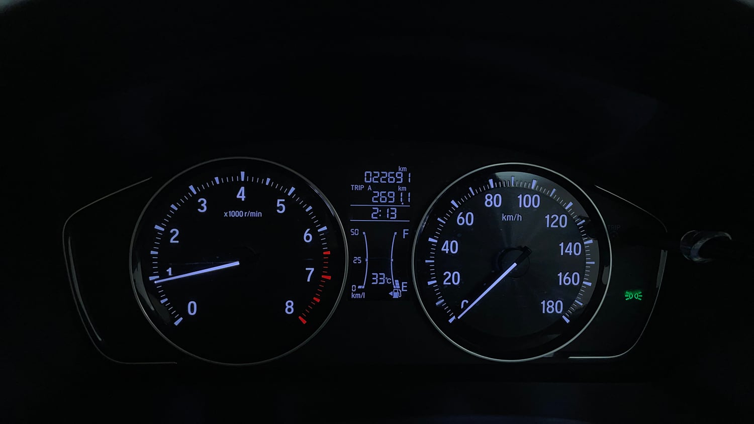 Used 2022 Honda Amaze VX MT 1.2 Petrol Petrol Manual interior CLUSTERMETER VIEW