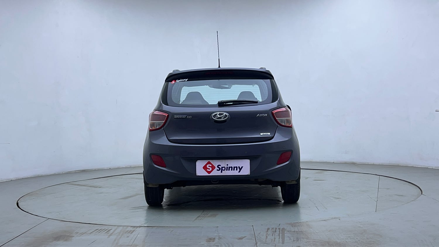 Used 2015 Hyundai Grand i10 Asta AT 1.2 Kappa VTVT Petrol Automatic exterior BACK VIEW