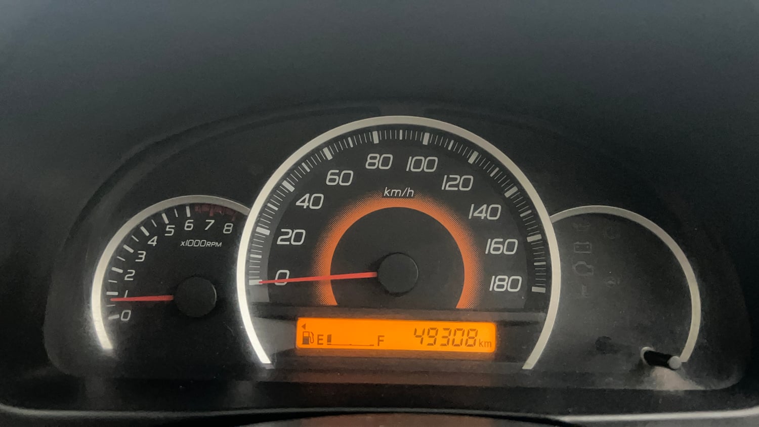Used 2014 Maruti Suzuki Wagon R VXI Petrol Manual interior CLUSTERMETER VIEW
