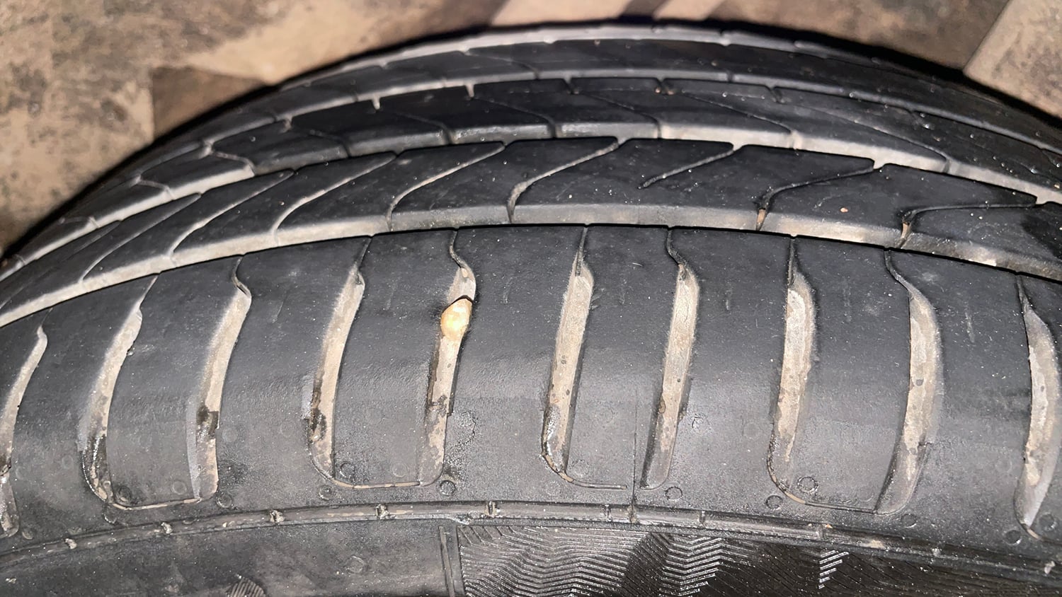 Used 2018 Honda City ZX CVT Petrol Petrol Automatic tyres LEFT REAR TYRE TREAD VIEW