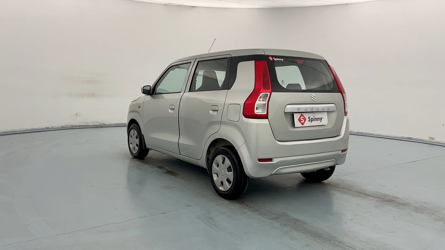 Used 2022 Maruti Suzuki Wagon R VXI 1.0 Petrol Manual exterior LEFT REAR CORNER VIEW