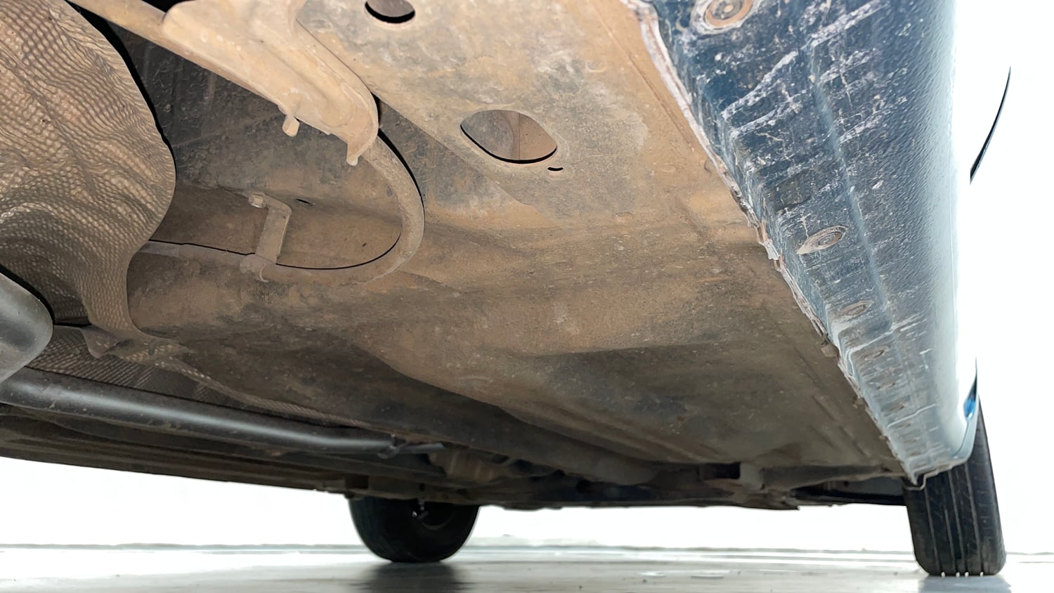 Used 2014 Nissan Micra Active XL Petrol Manual extra REAR RIGHT UNDERBODY VIEW