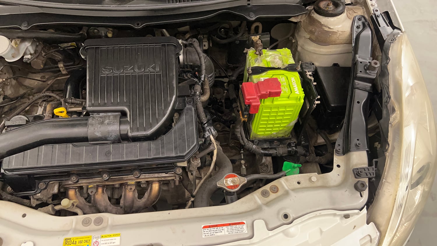 Used 2017 Maruti Suzuki Swift VXi Petrol Manual engine ENGINE LEFT SIDE VIEW