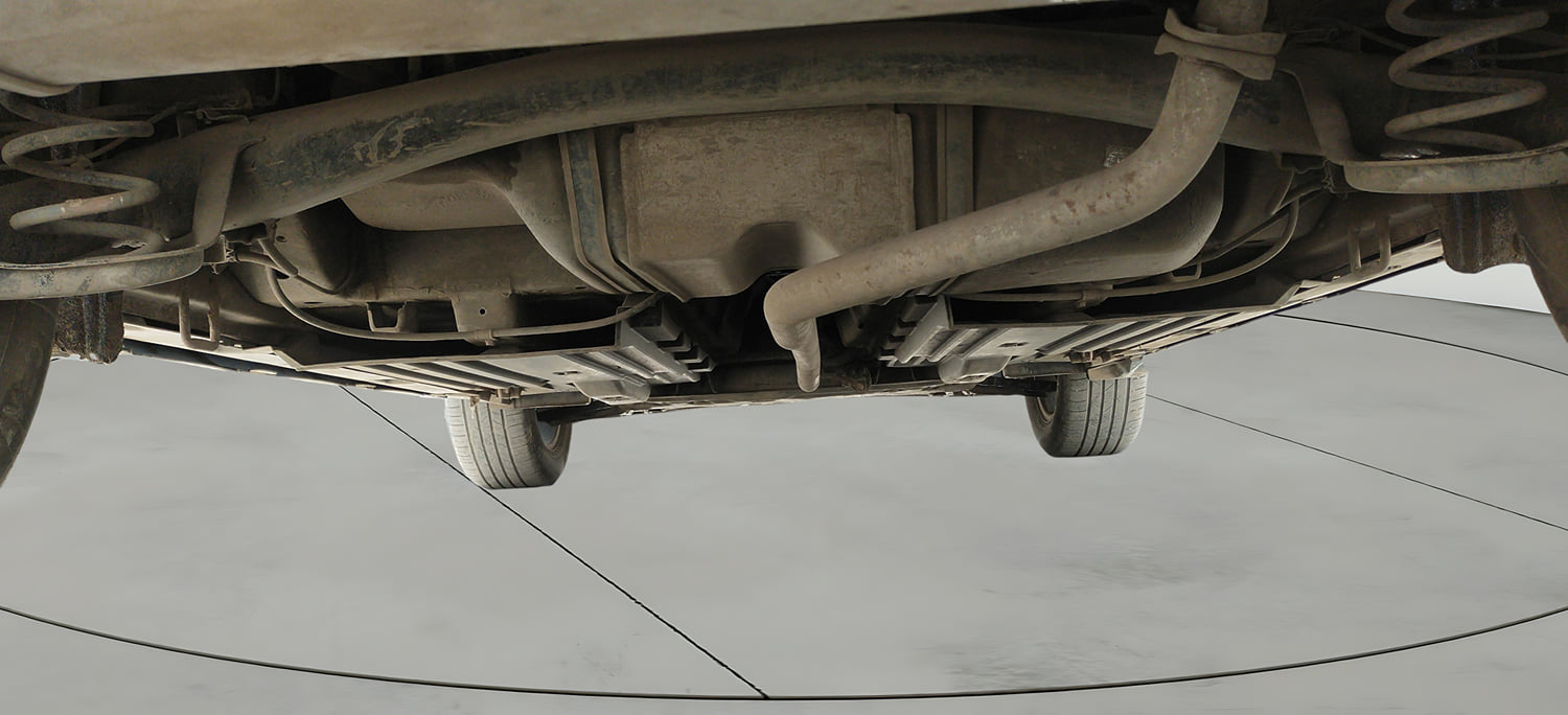 Used 2019 maruti-suzuki Vitara Brezza ZDi Plus Dual Tone AGS Diesel Automatic extra REAR UNDERBODY VIEW (TAKEN FROM REAR)