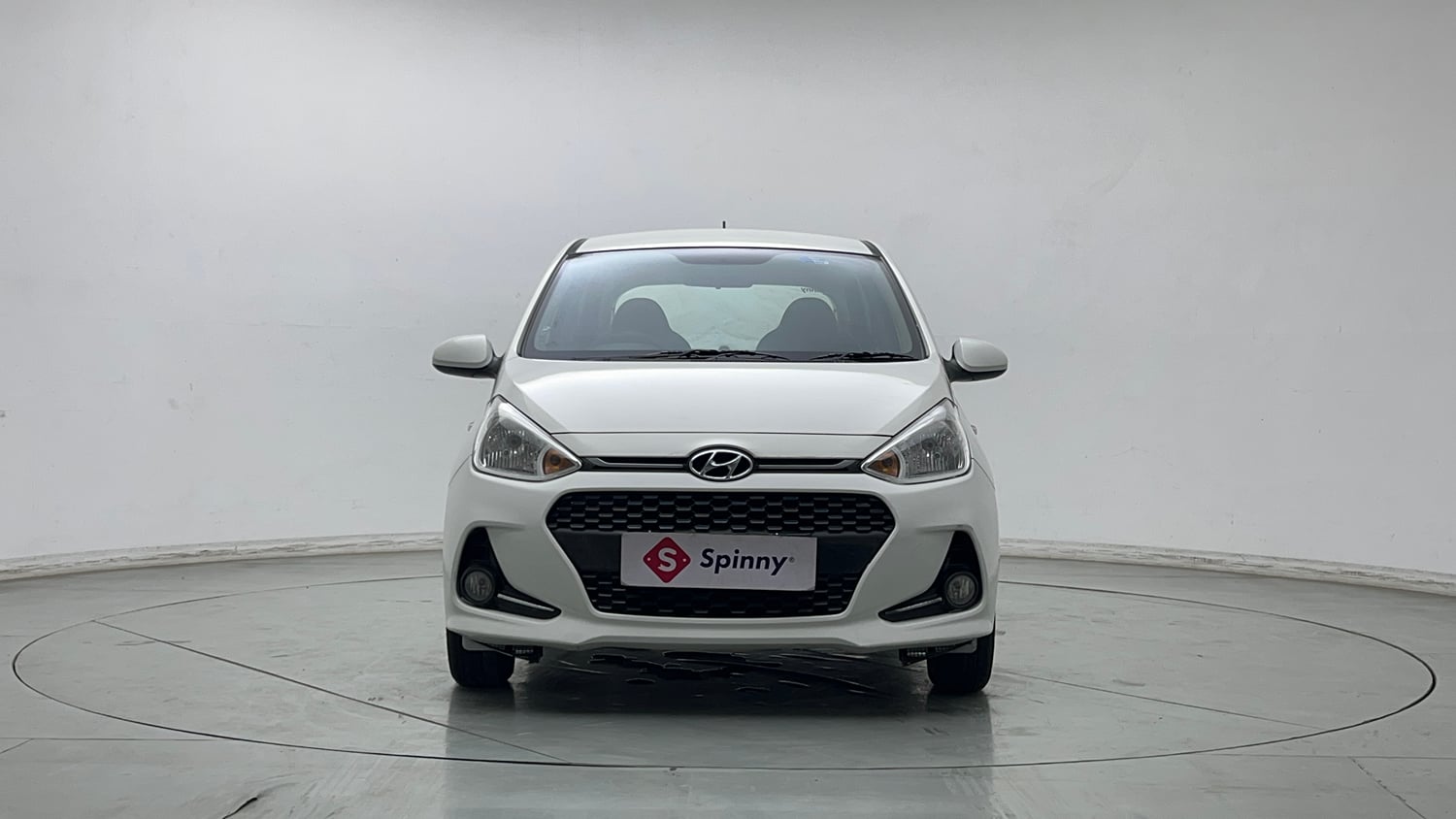 Used 2018 Hyundai Grand i10 Magna 1.2 Kappa VTVT Petrol Manual exterior FRONT VIEW