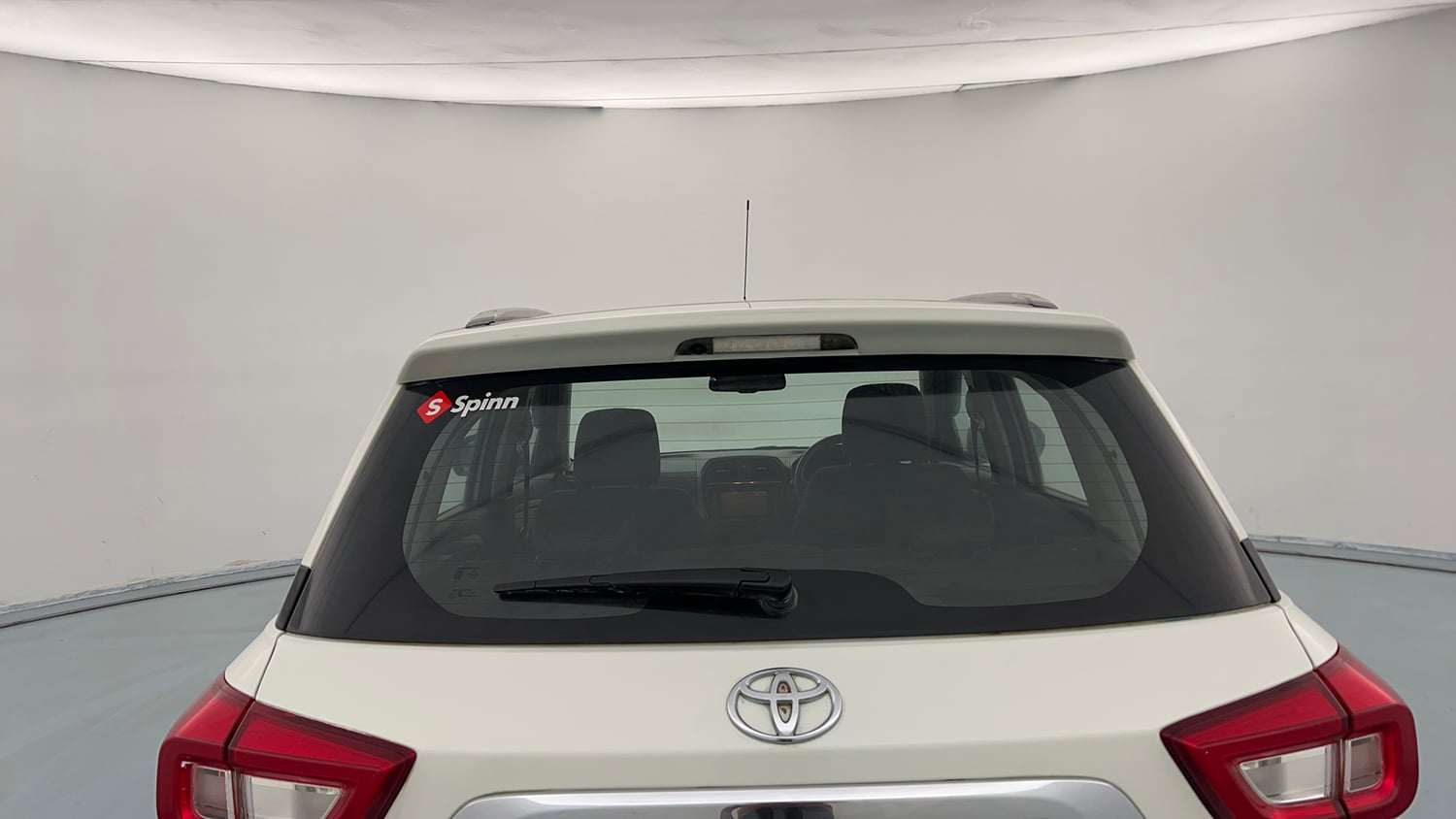 Used 2022 Toyota Urban Cruiser Premium Grade MT Petrol Manual exterior BACK WINDSHIELD VIEW