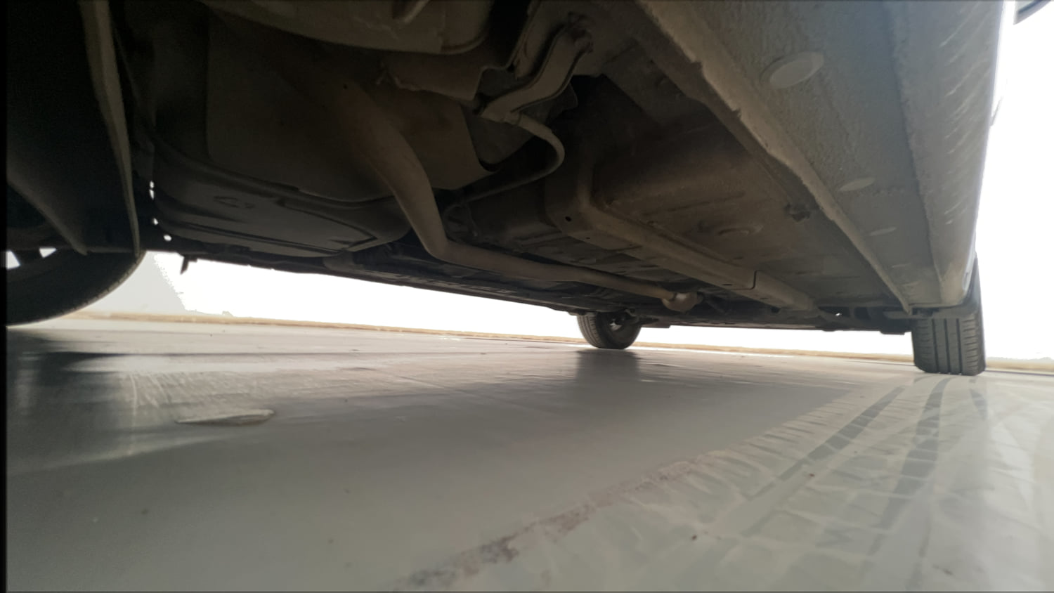 Used 2022 Hyundai Grand i10 Nios Sportz 1.2 Kappa VTVT Petrol Manual extra REAR RIGHT UNDERBODY VIEW