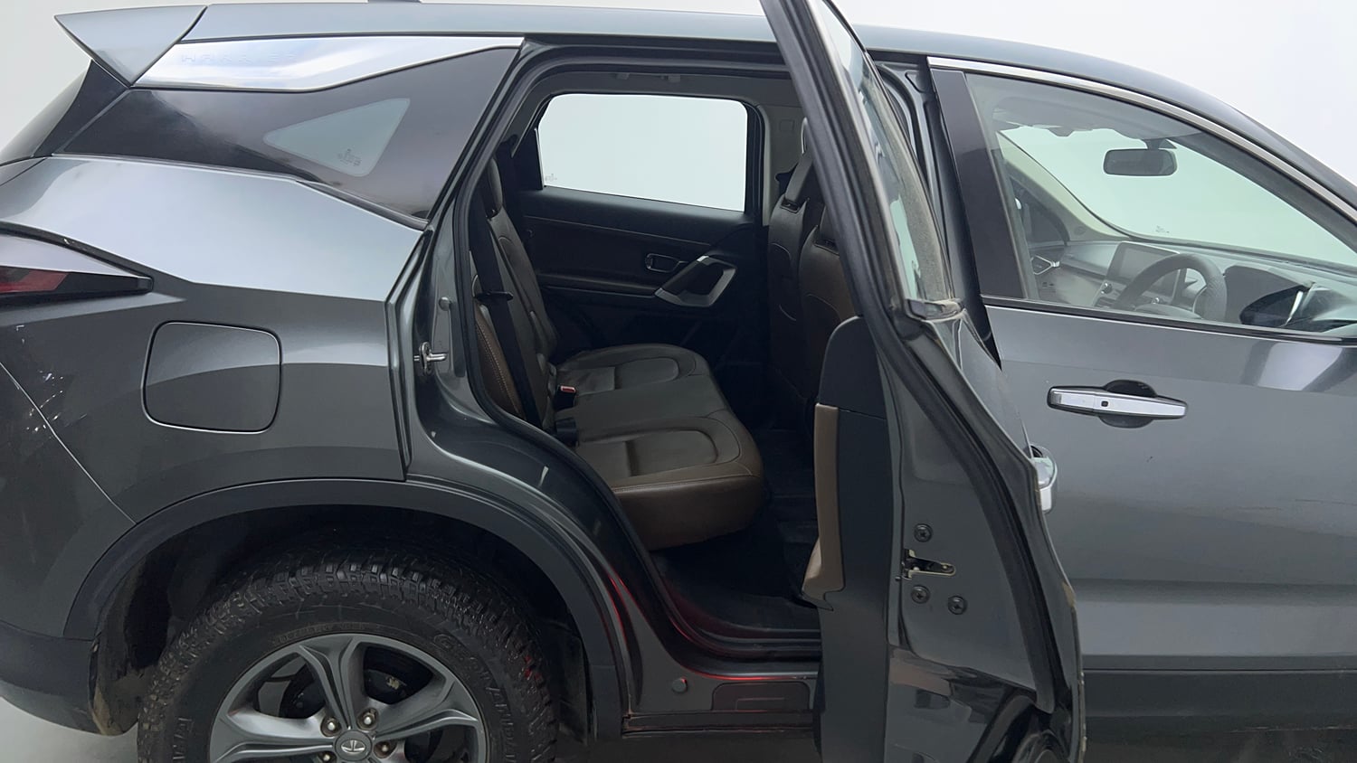 Used 2021 Tata Harrier XZ Diesel Manual interior RIGHT SIDE REAR DOOR CABIN VIEW