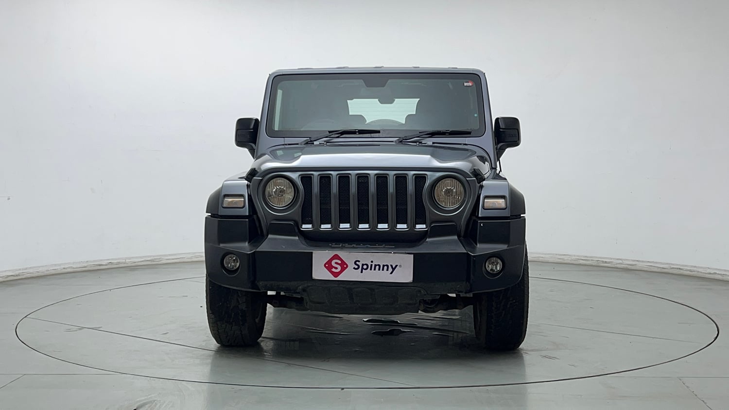 Used 2024 Mahindra Thar LX Hard Top Diesel MT RWD Diesel Manual exterior FRONT VIEW