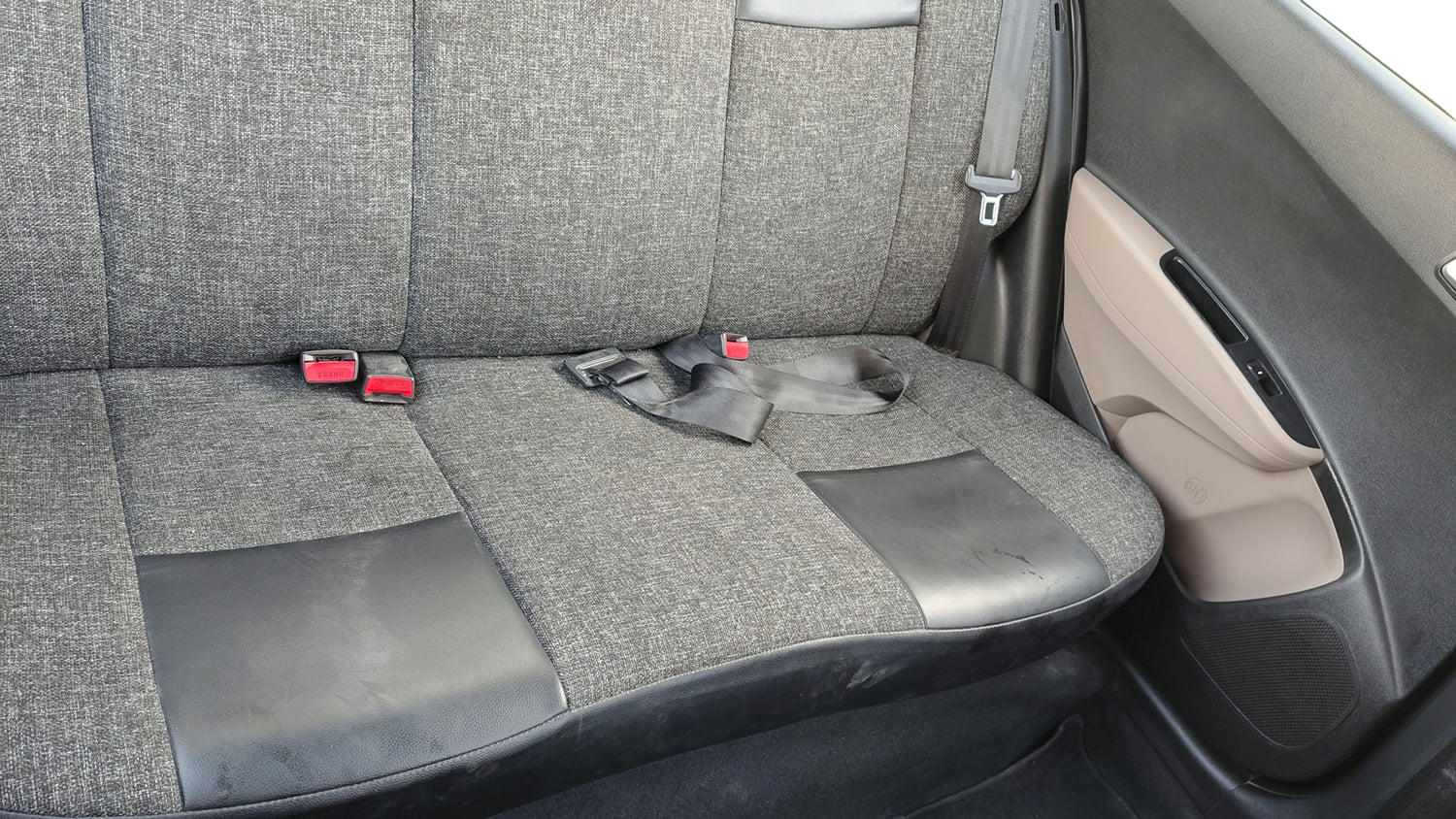 Used 2013 Hyundai Grand i10 Asta 1.2 Kappa VTVT Petrol Manual interior REAR SEAT CONDITION VIEW