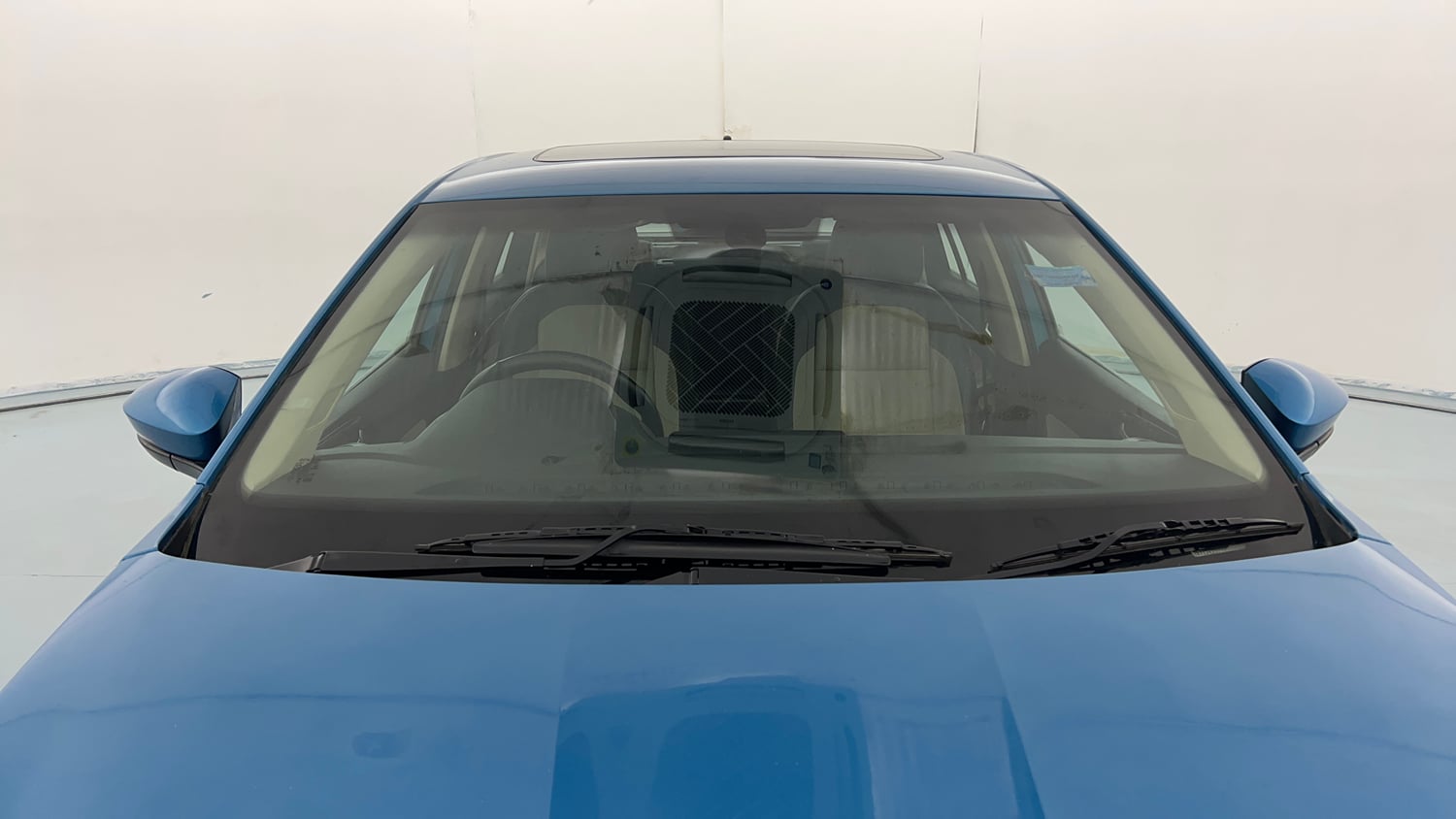 Used 2023 Skoda Slavia Style 1.0L TSI MT Petrol Manual exterior FRONT WINDSHIELD VIEW