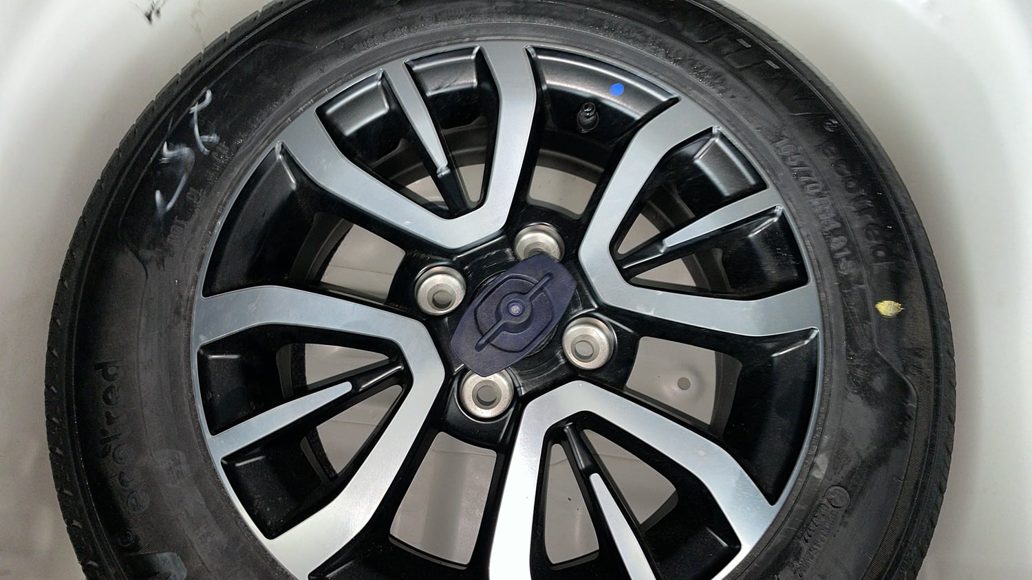 Used 2022 Maruti Suzuki Wagon R VXI 1.0 Petrol Manual tyres SPARE TYRE VIEW