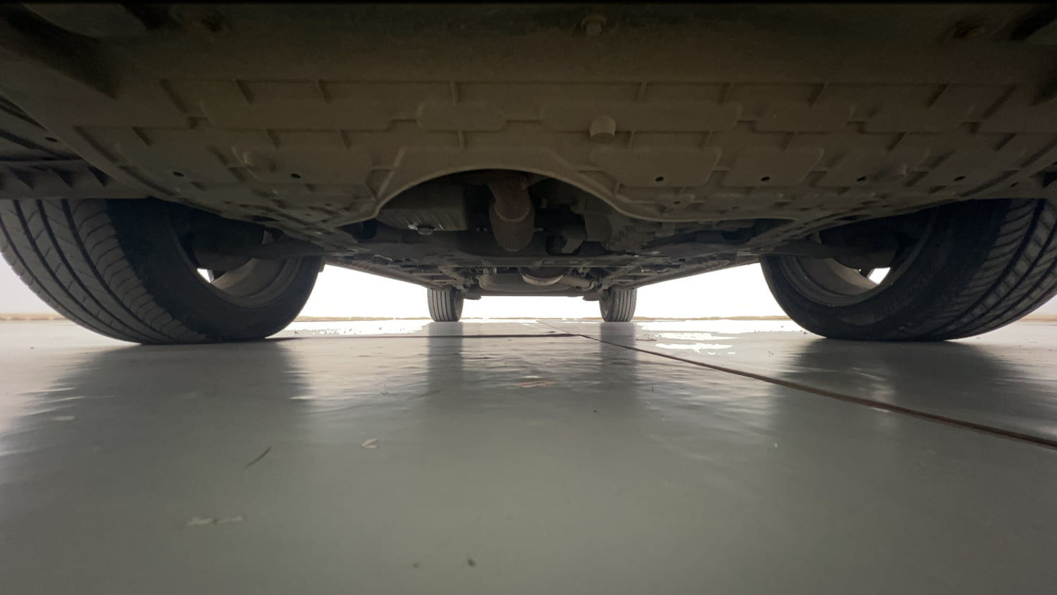 Used 2021 MG Motors Hector Sharp 1.5 Petrol Turbo DCT Petrol Automatic extra FRONT LEFT UNDERBODY VIEW