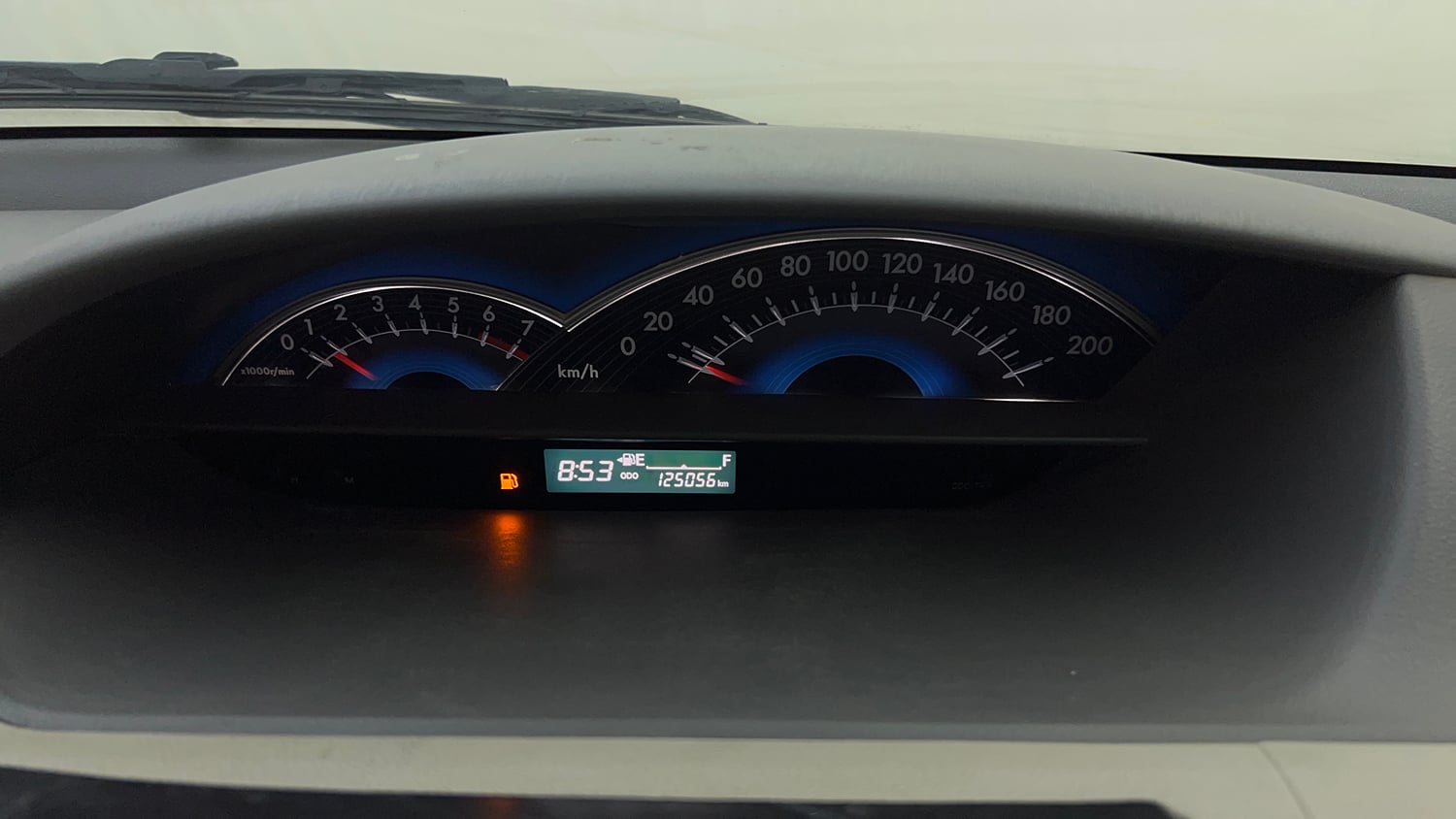 Used 2014 Toyota Etios G Petrol Manual interior CLUSTERMETER VIEW
