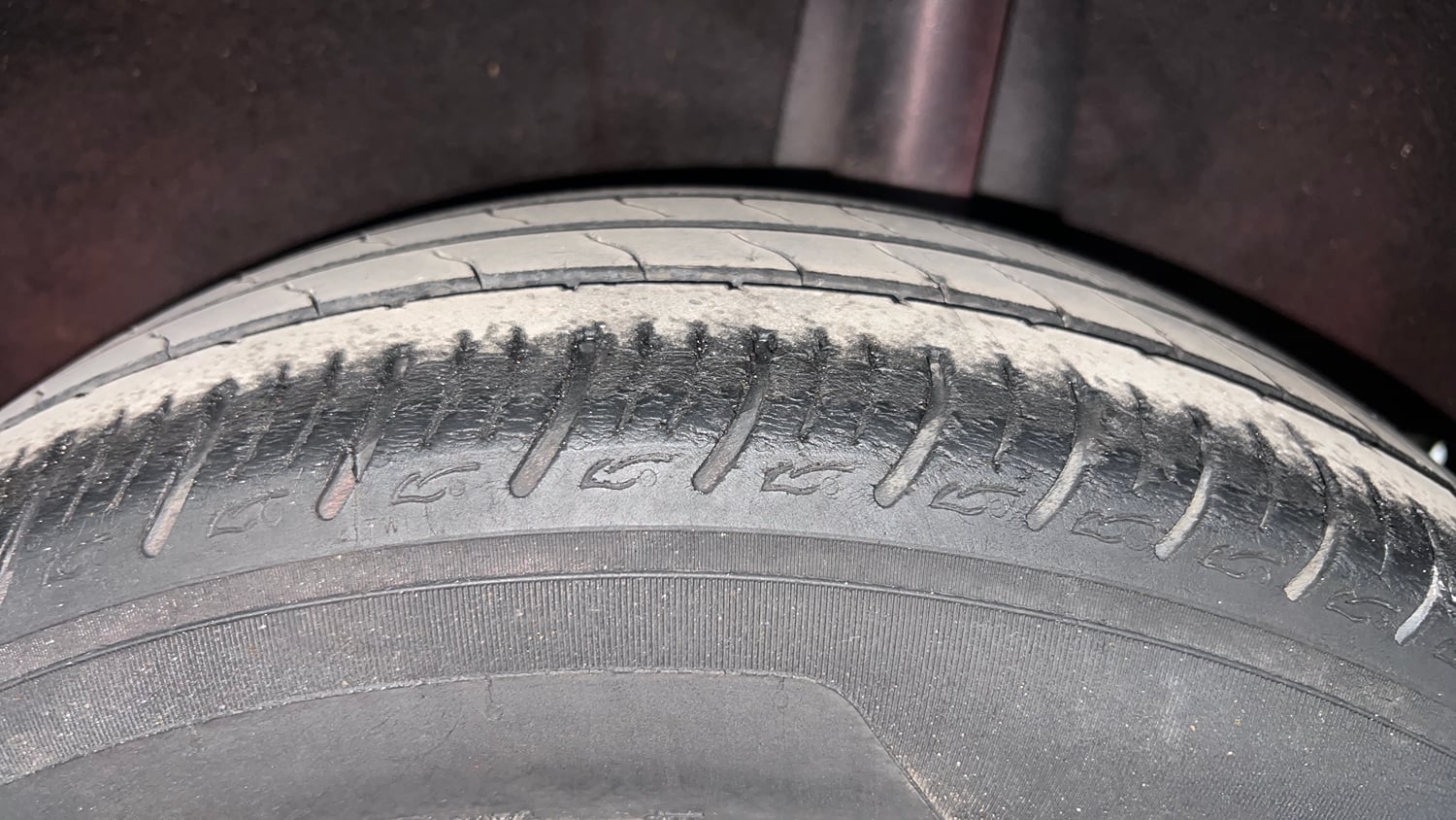 Used 2019 Maruti Suzuki Baleno Delta Petrol Manual tyres LEFT REAR TYRE TREAD VIEW