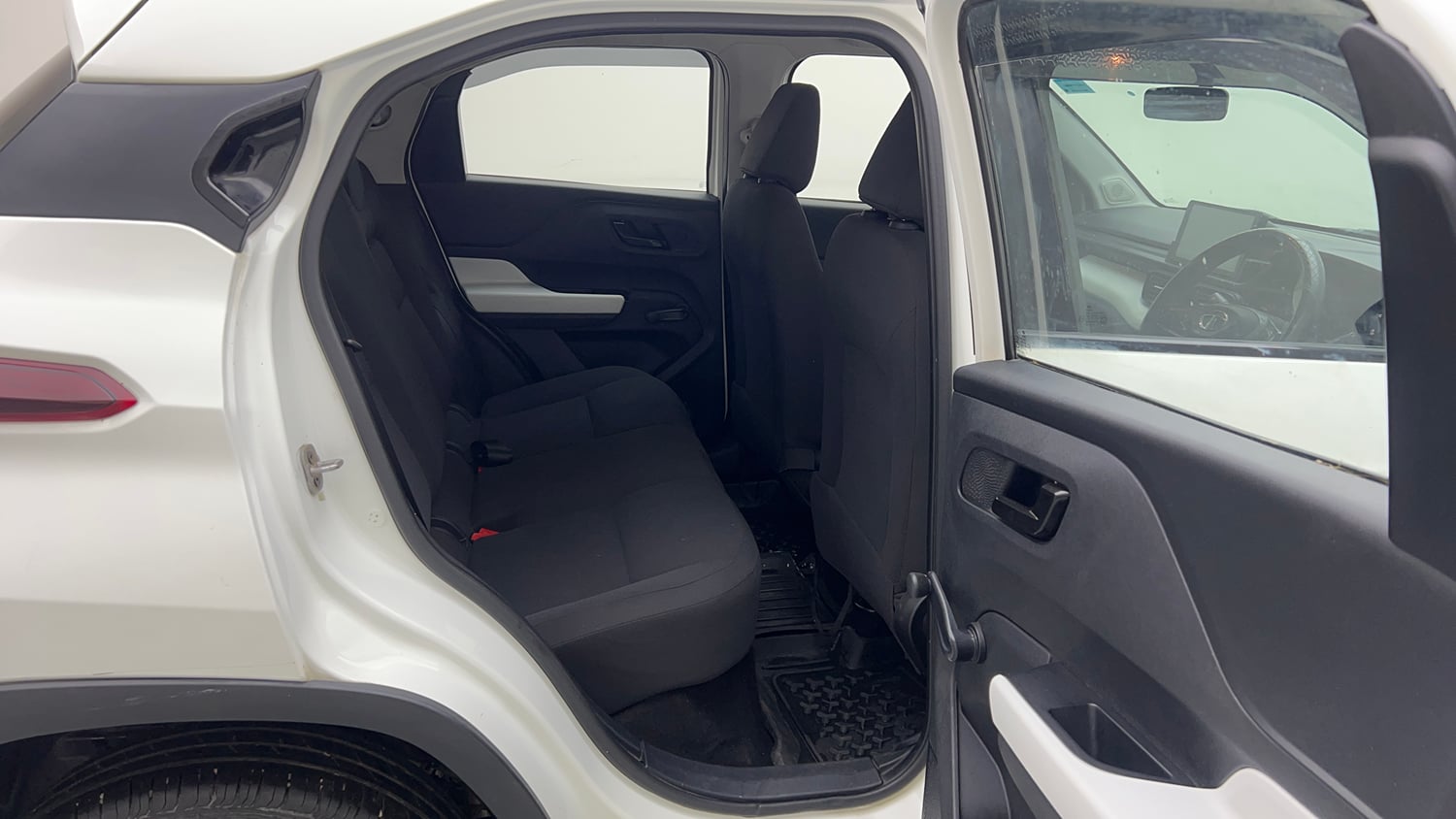 Used 2023 Tata Punch Pure MT Petrol Manual interior RIGHT SIDE REAR DOOR CABIN VIEW