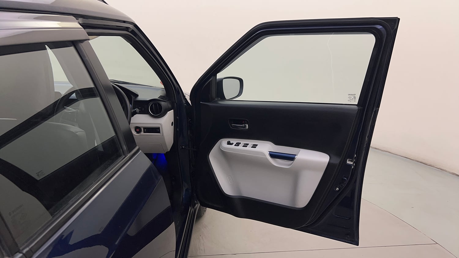 Used 2024 Maruti Suzuki Ignis Zeta 1.2 AMT Petrol Automatic interior RIGHT FRONT DOOR OPEN VIEW
