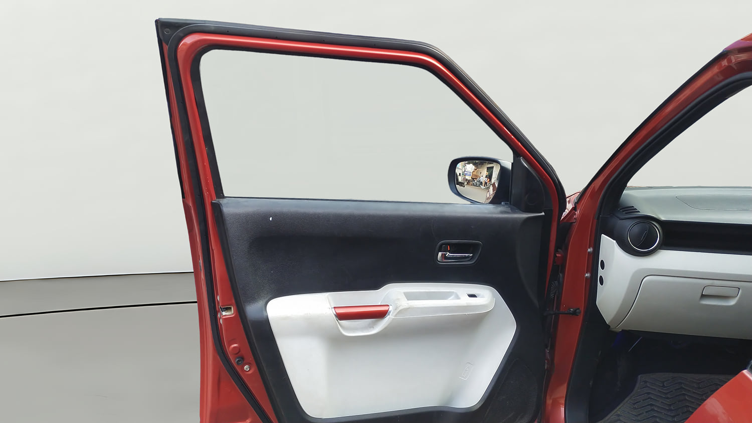 Used 2017 Maruti Suzuki Ignis Zeta 1.2 AMT Petrol Automatic interior LEFT FRONT DOOR OPEN VIEW