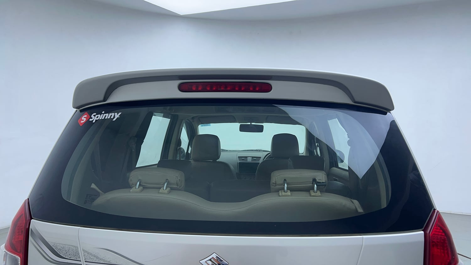 Used 2015 Maruti Suzuki Ertiga Vxi Petrol Manual exterior BACK WINDSHIELD VIEW