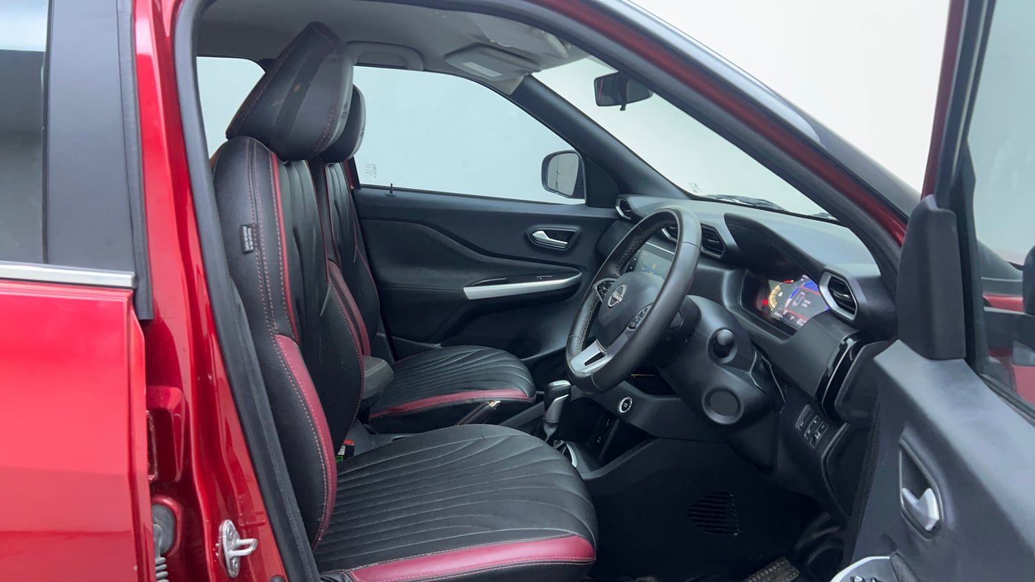 Used 2024 Nissan Magnite XV Premium Turbo CVT Dual Tone Petrol Automatic interior RIGHT SIDE FRONT DOOR CABIN VIEW