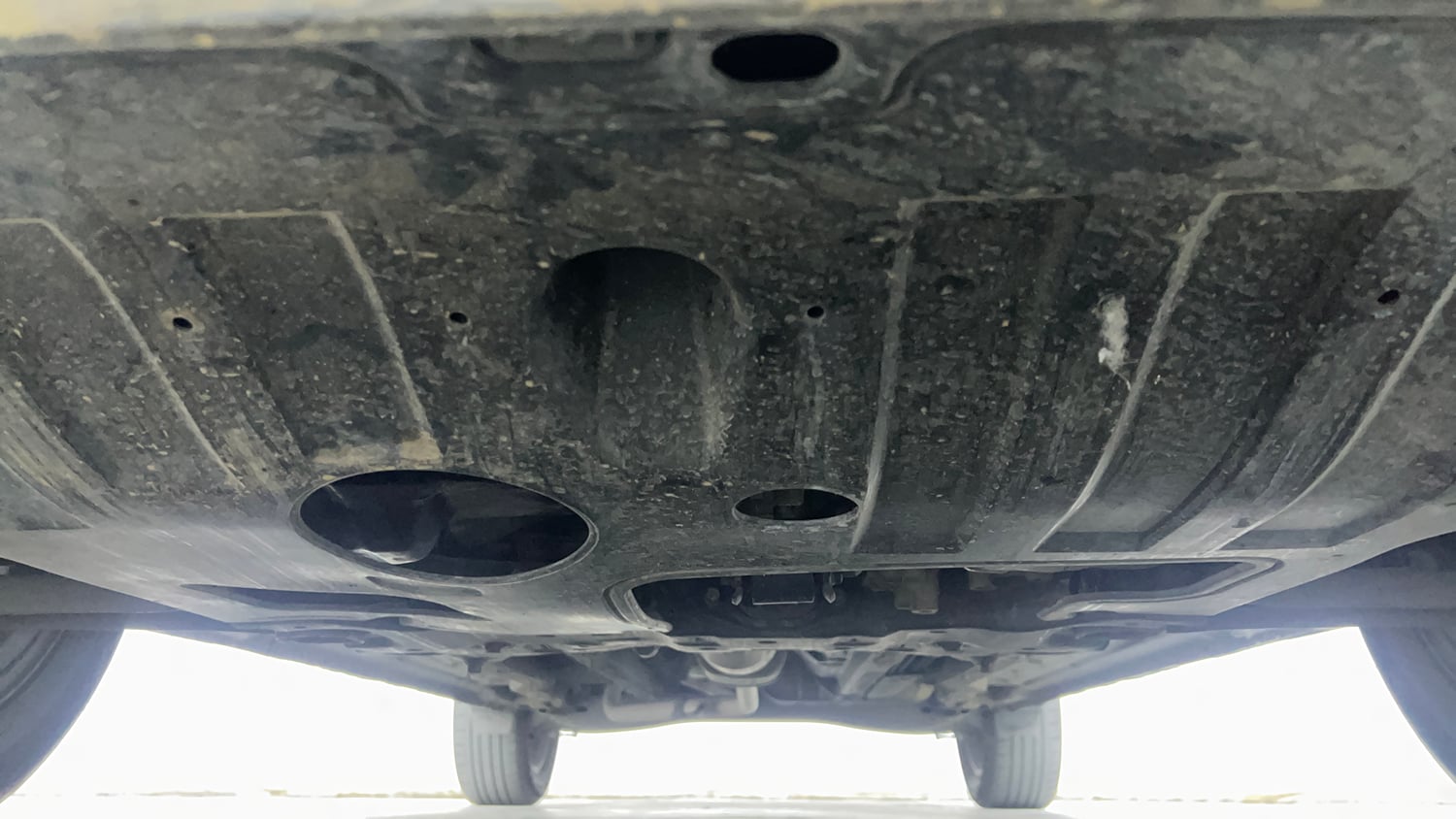 Used 2020 Hyundai Creta SX (O) 1.5 Petrol IVT Petrol Automatic extra FRONT LEFT UNDERBODY VIEW